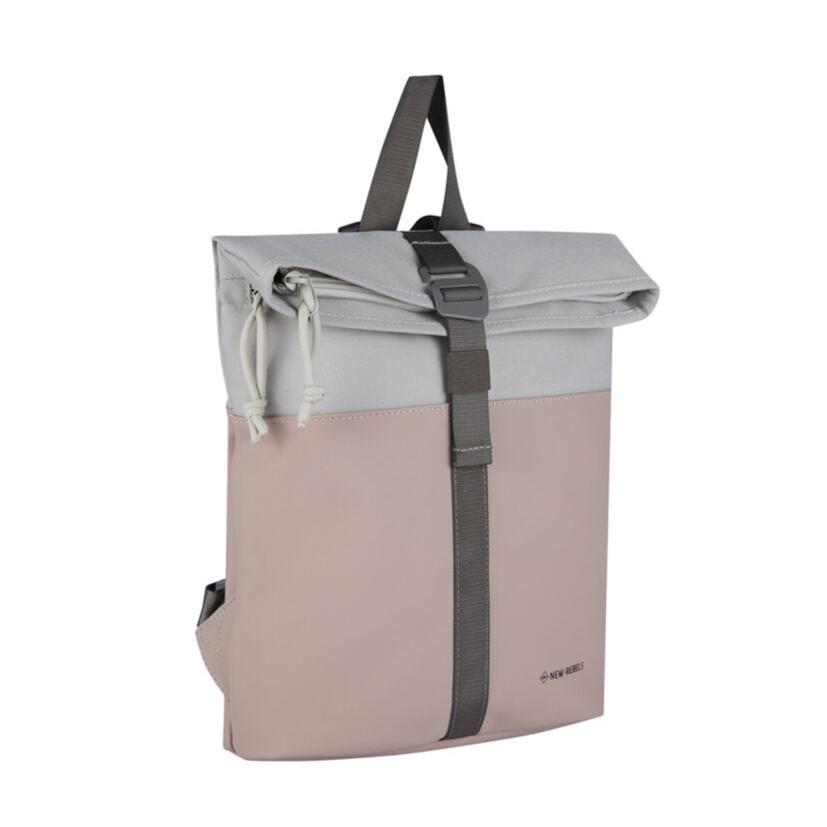Waterafstotend rugzakje 'Mart' mini 7L roze/beige