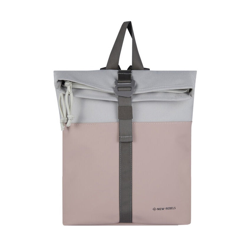 Waterdicht rugzakje 'Mart' mini 9L roze/beige