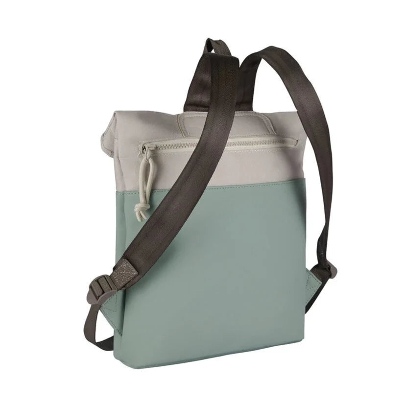 Water-repellent backpack 'Mart' mini 7L sage green/beige