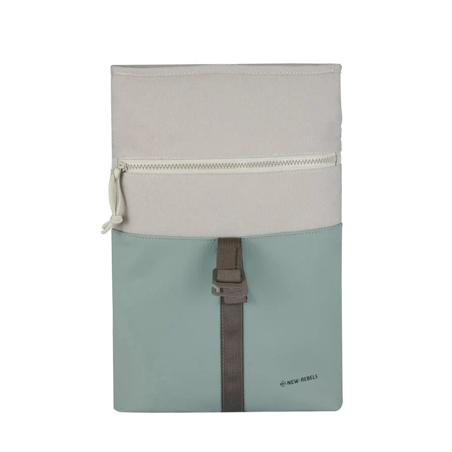 Water-repellent backpack 'Mart' mini 7L sage green/beige
