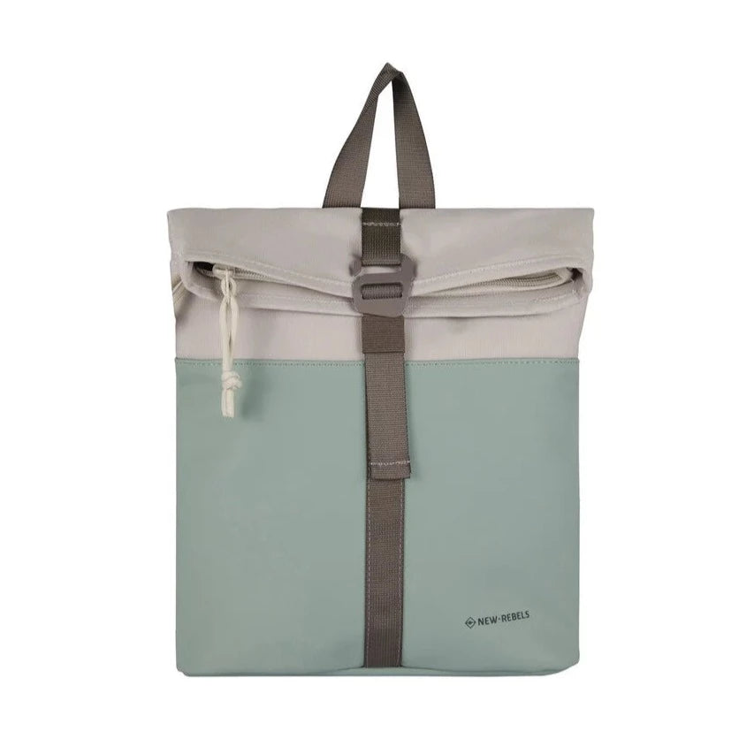 Water-repellent backpack 'Mart' mini 7L sage green/beige