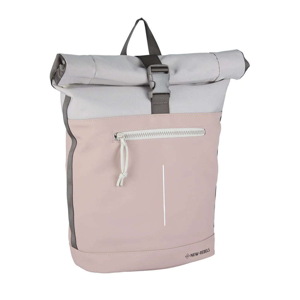 Waterafstotende rugzak 'Mart' roze/beige 16L