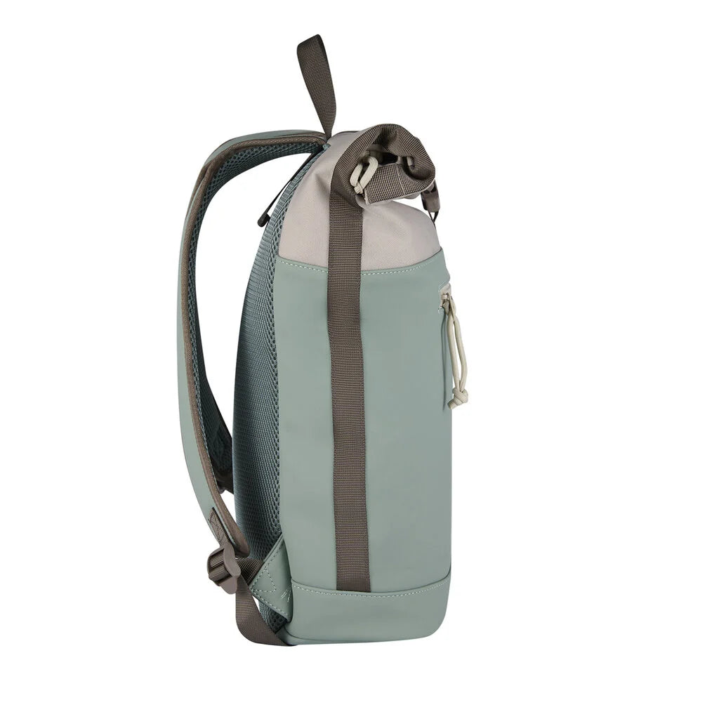 Waterafstotende rugzak 'Mart' salie groen/beige 16L