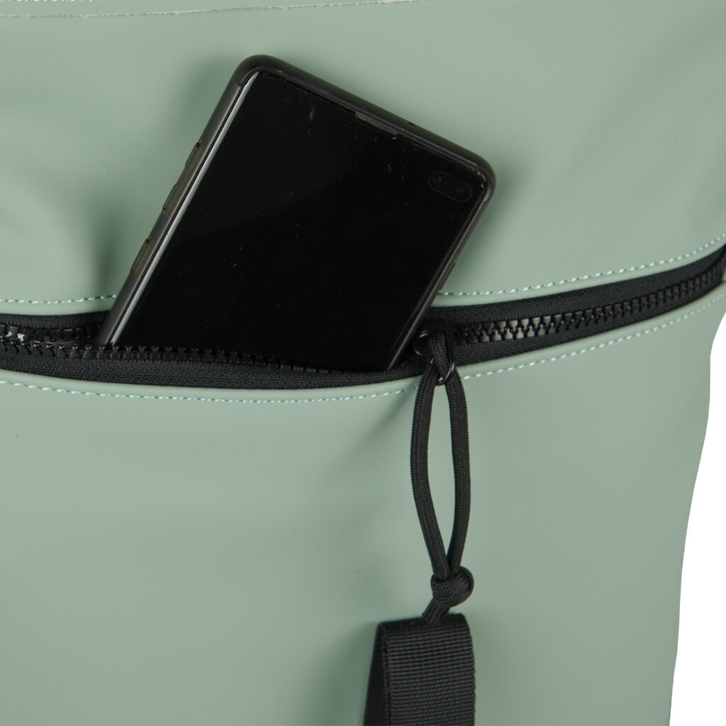 Waterproof backpack 'Mart' mini 9L sage green