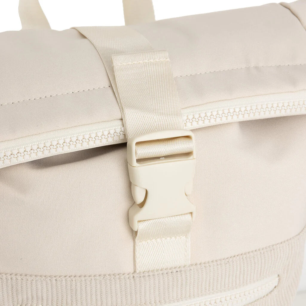 Ribbi - Rolrugzak 'New York' beige 17-21L