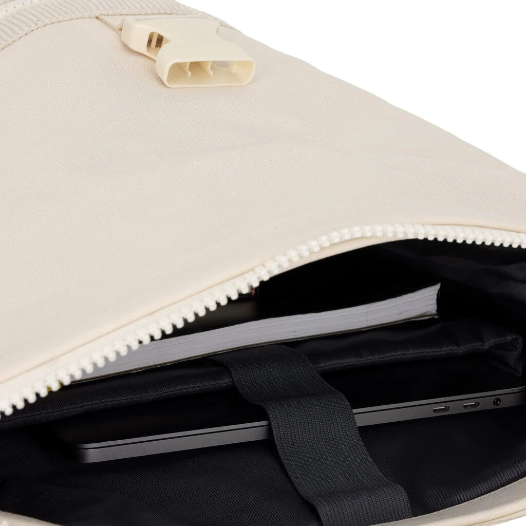 Ribbi - Rolrugzak 'New York' beige 17-21L