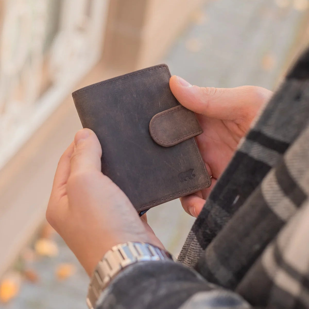 RFID Card holder 'Bobby' jeans
