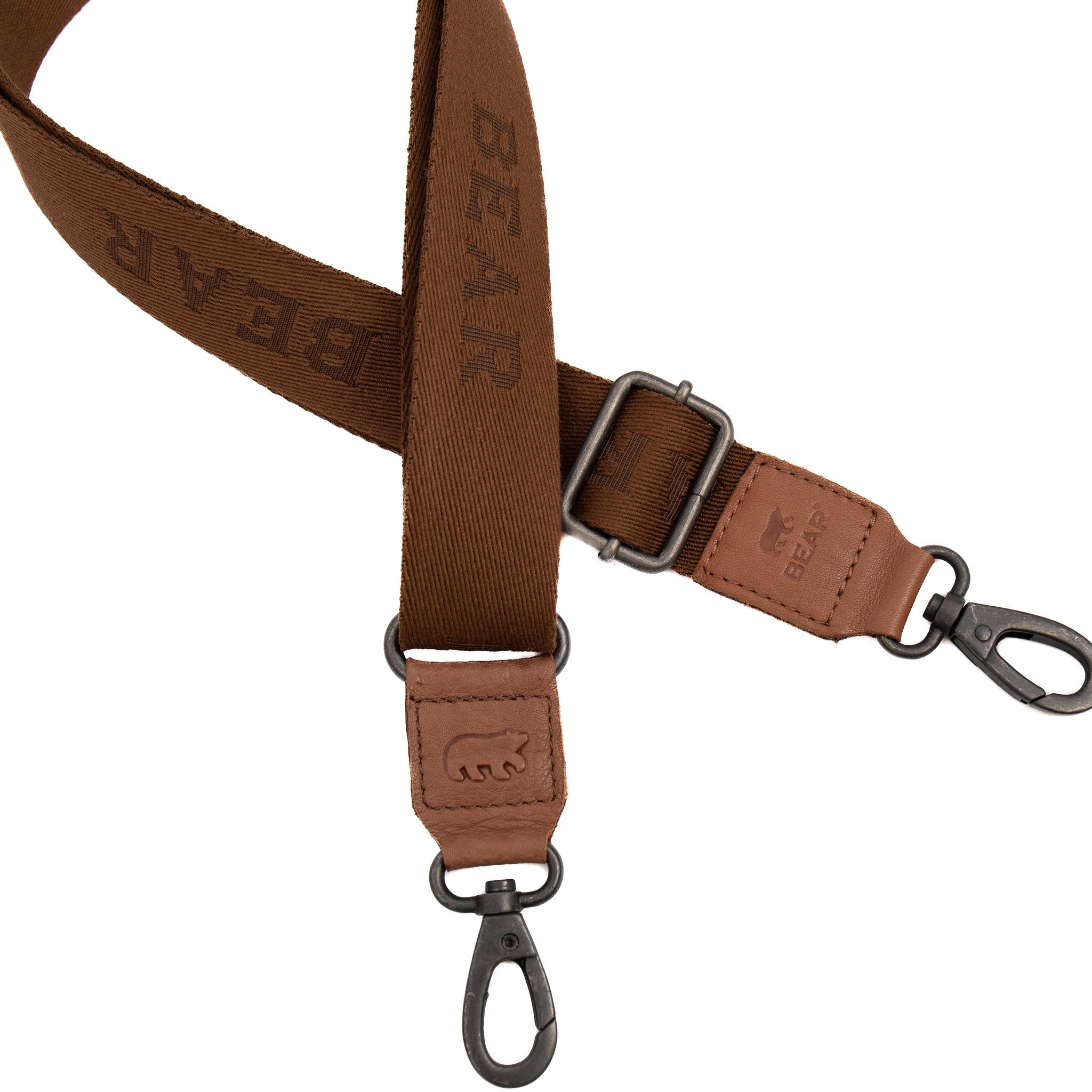 Bag strap 'Puck' cognac