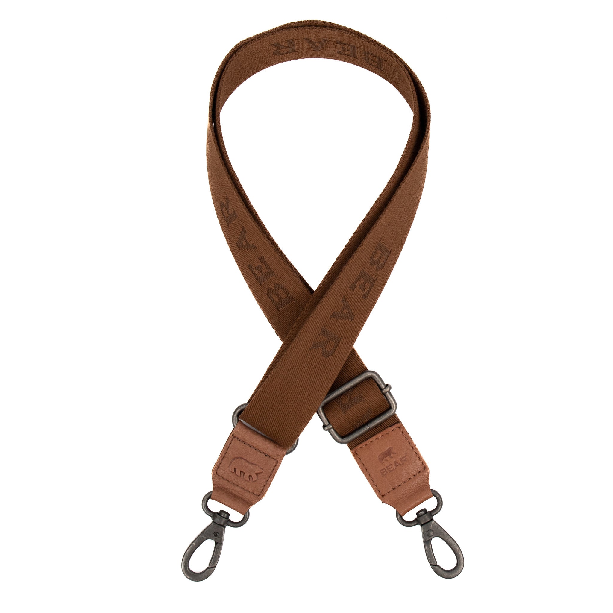 Bag strap 'Puck' cognac