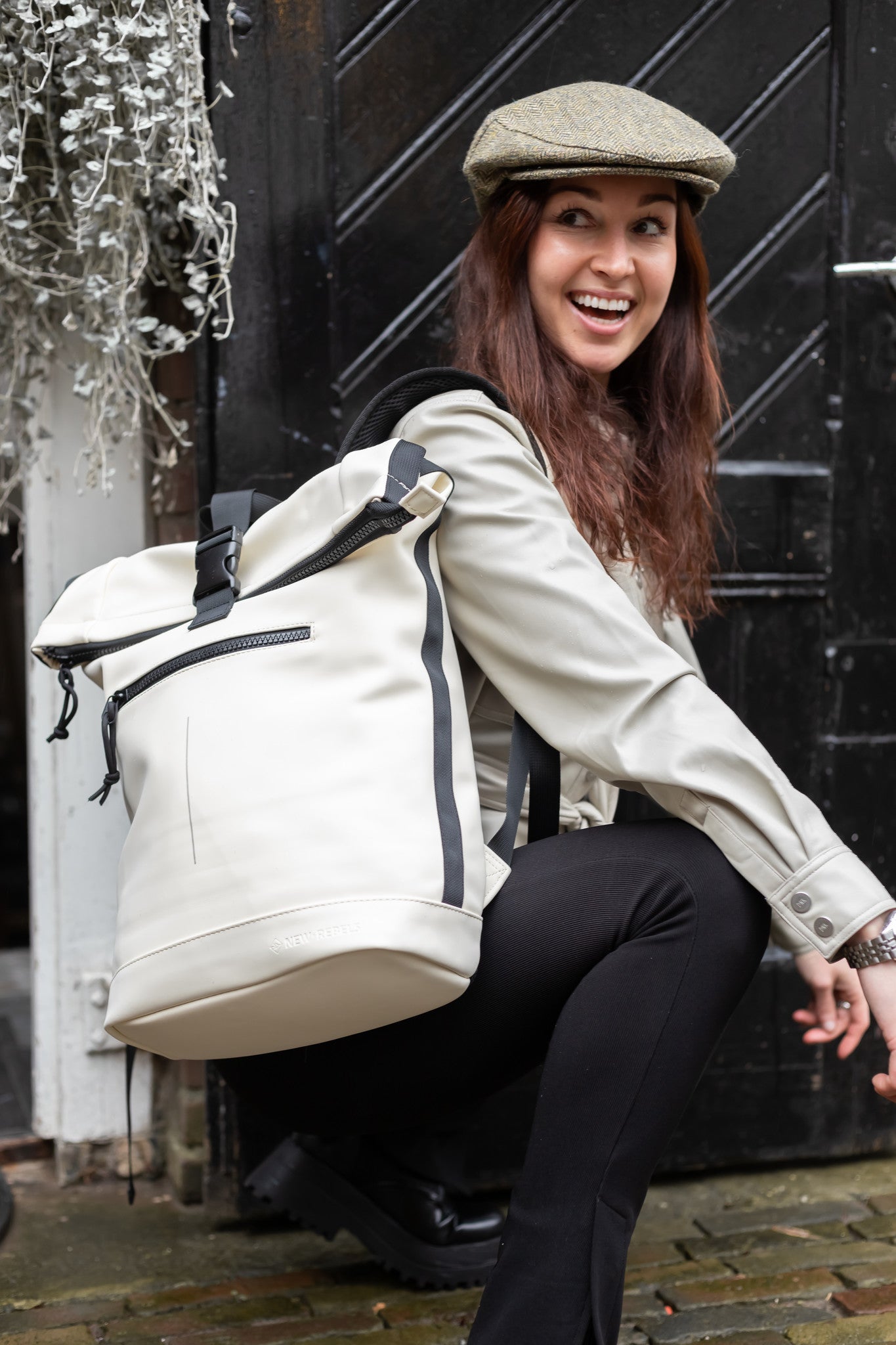 Waterafstotende rugzak 'Mart' petrol 16L