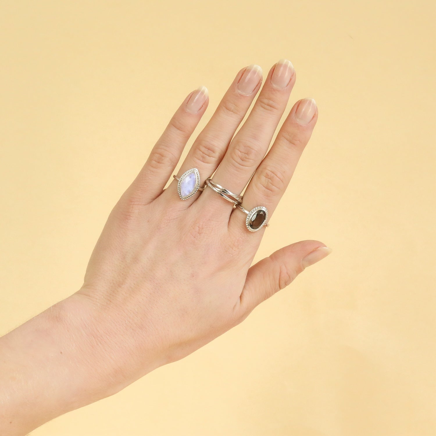 Vintage Luna Smoky Quartz