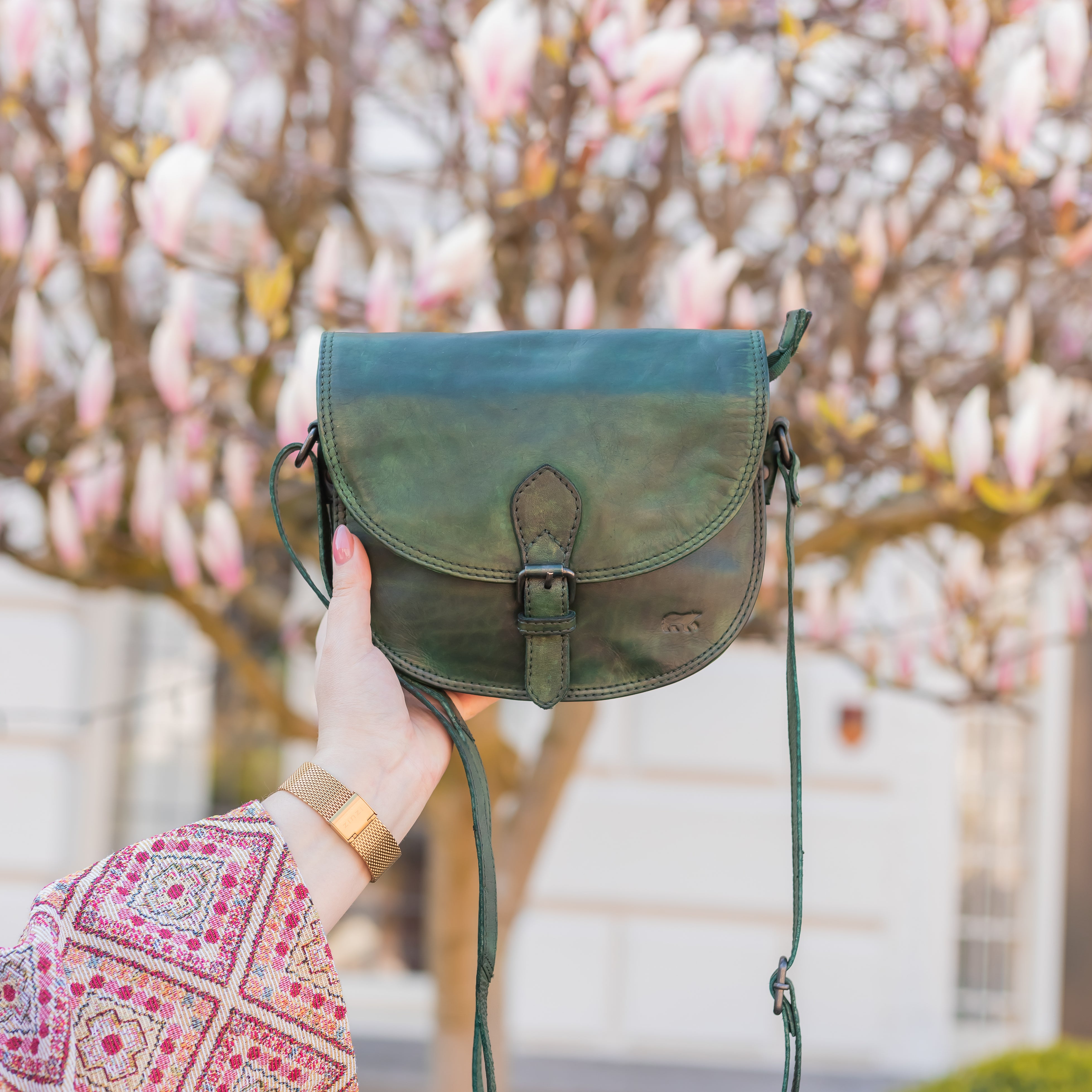 Shoulder bag 'Gigi' green - CL 41770