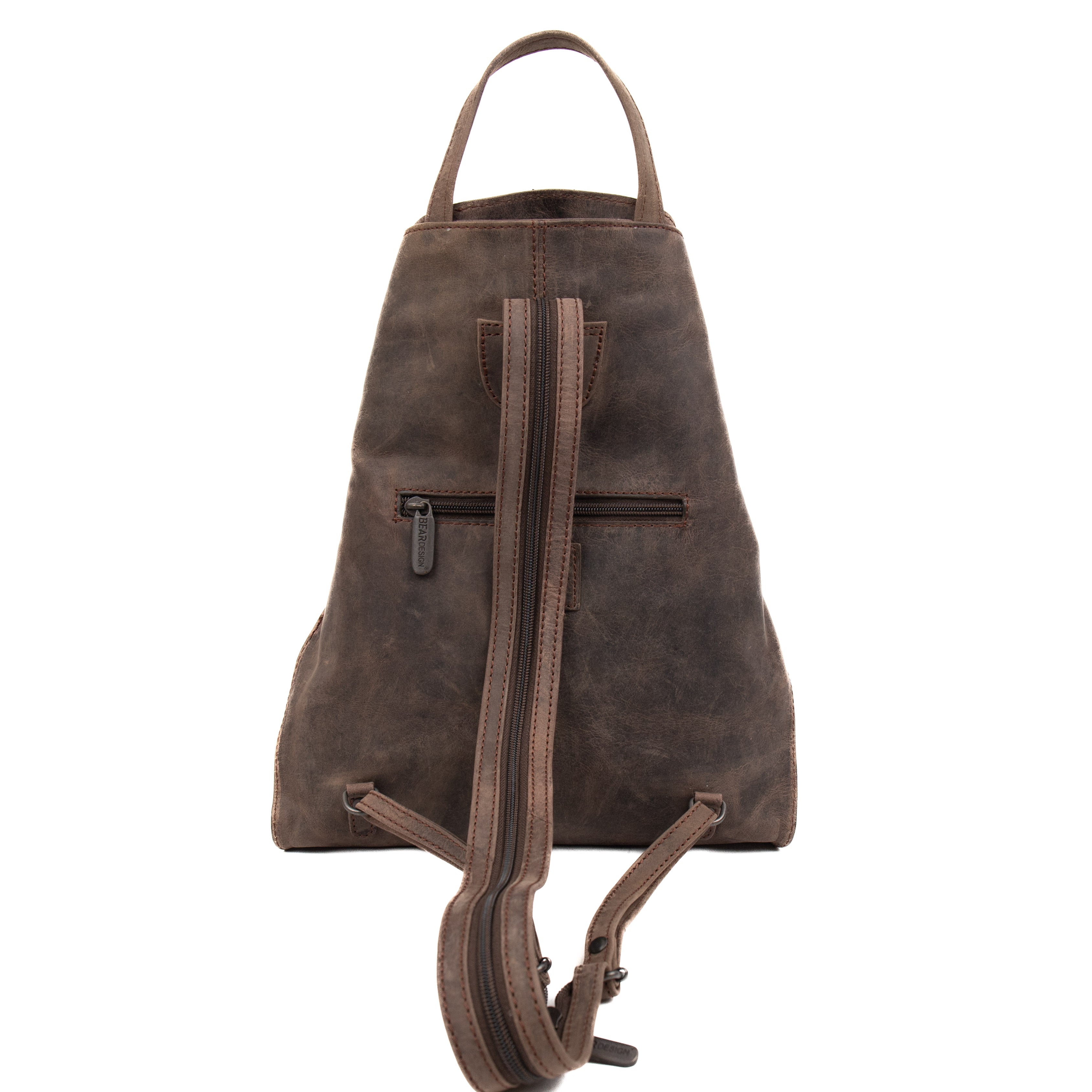 Folding backpack 'Lisa' brown