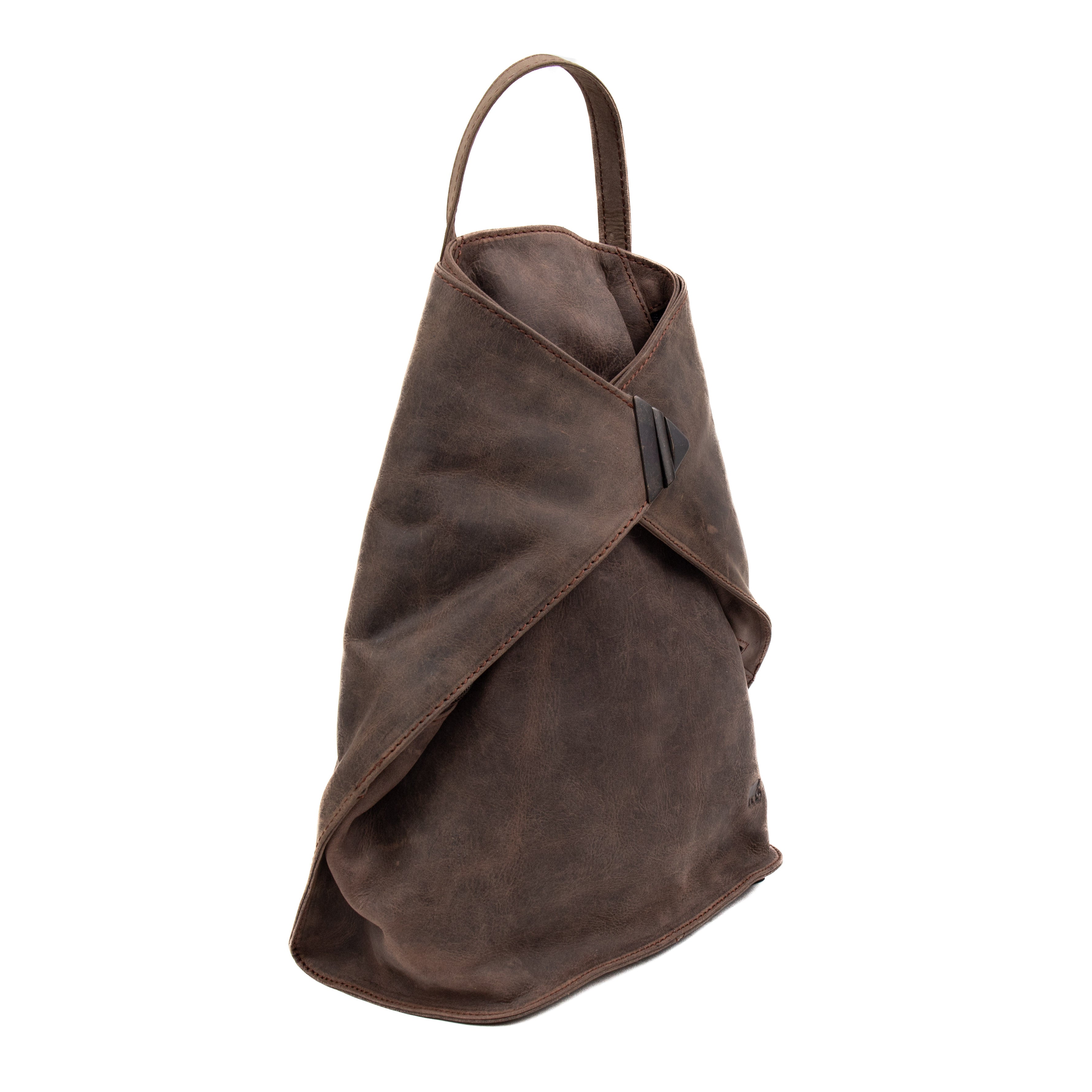 Folding backpack 'Lisa' brown