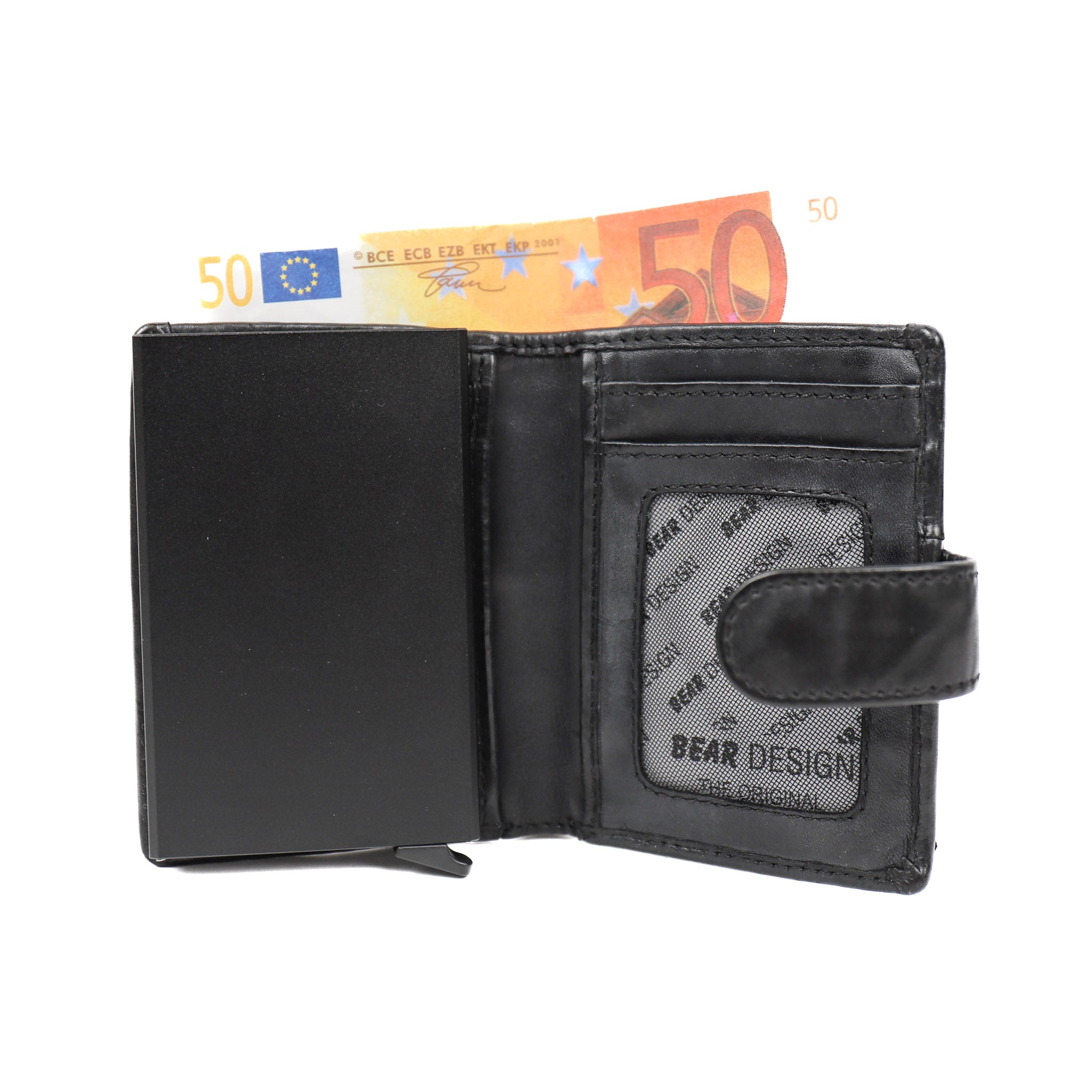 RFID pasjeshouder 'Bobby' zwart