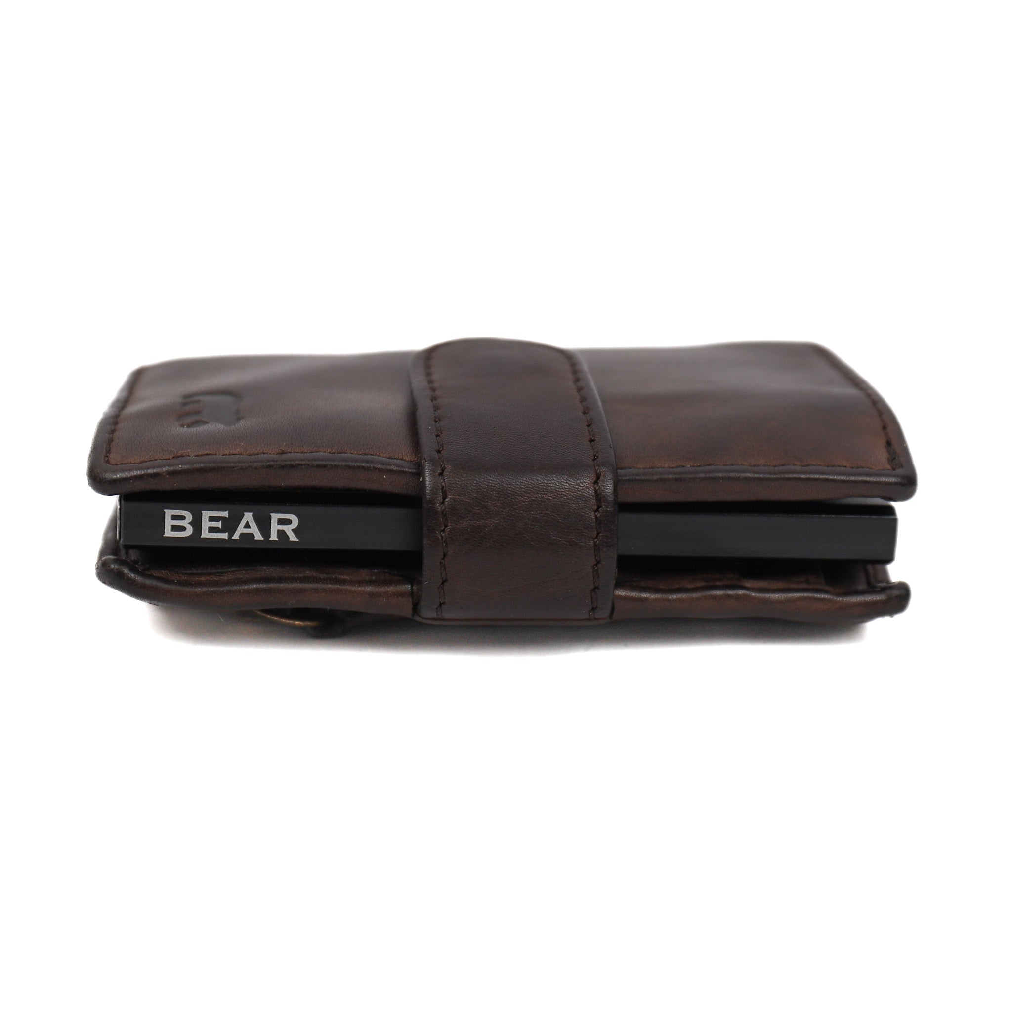 Card holder 'Bobby' dark brown - CL 15689