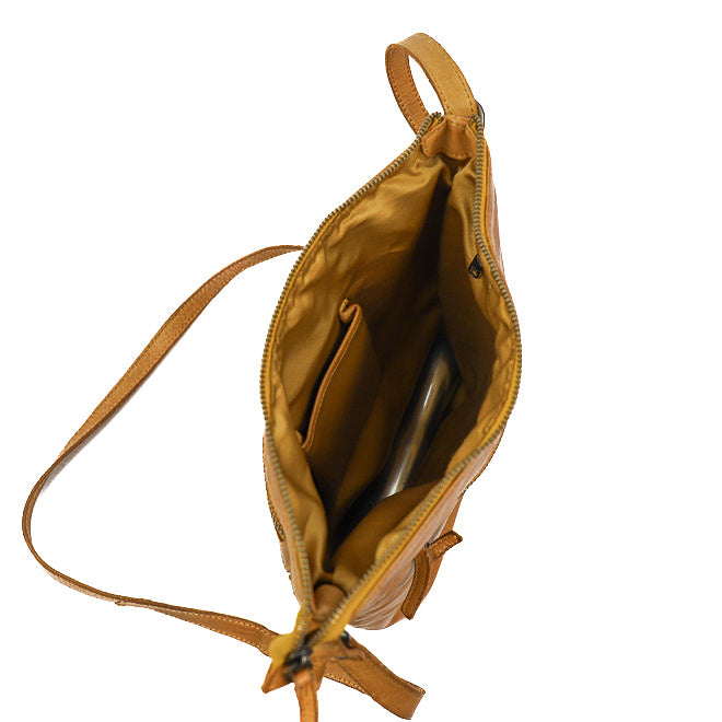 Shoulder bag 'Luna' yellow