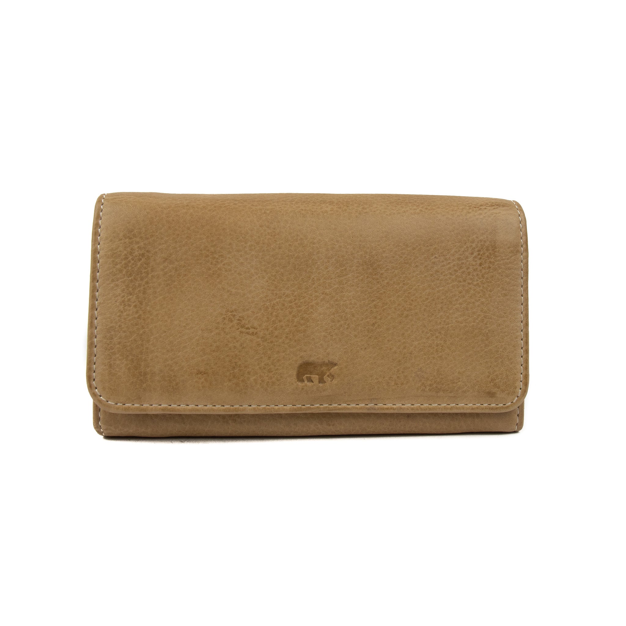 Flap wallet 'Noor' beige