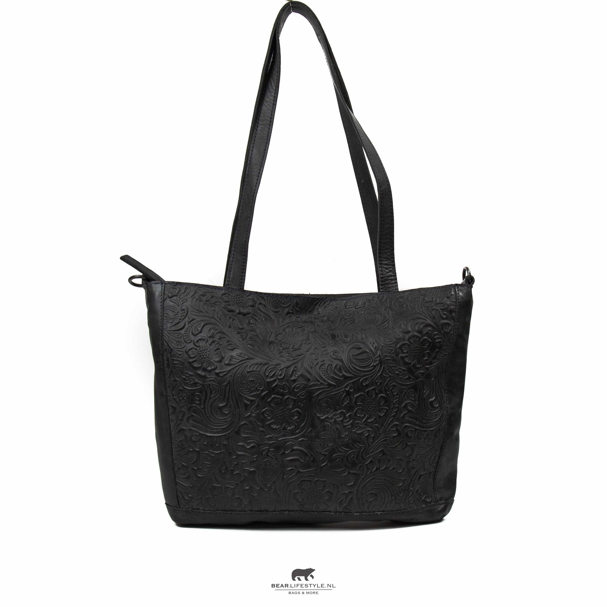Shopper 'Flora' black