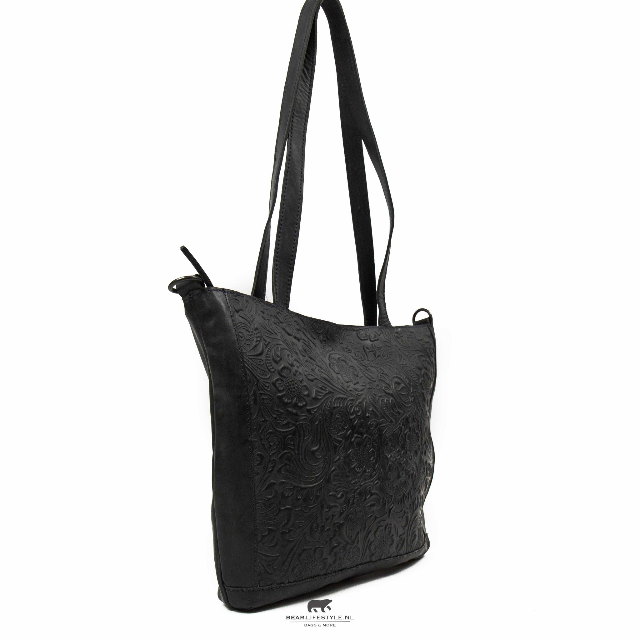 Shopper 'Flora' black