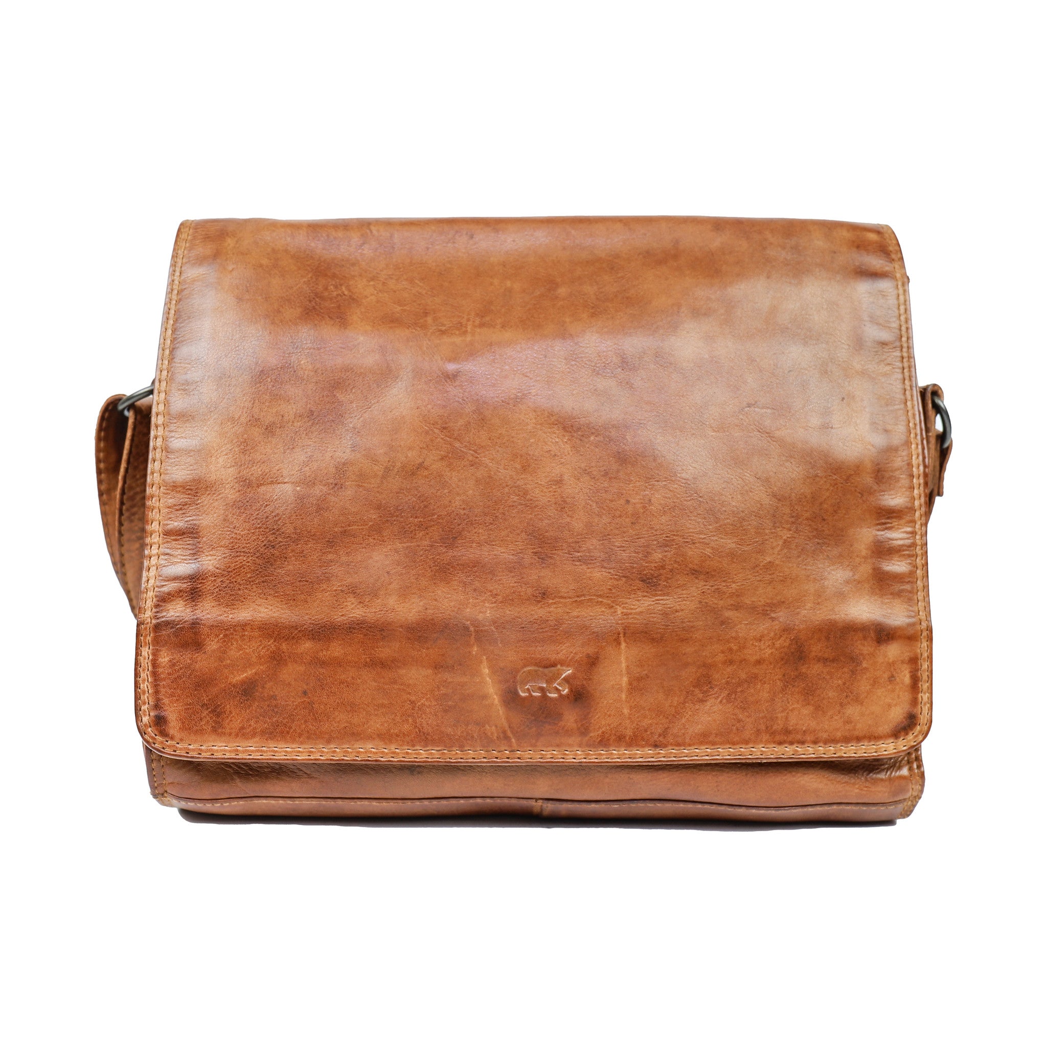 Shoulder bag 'Hanna' cognac - CL 40027