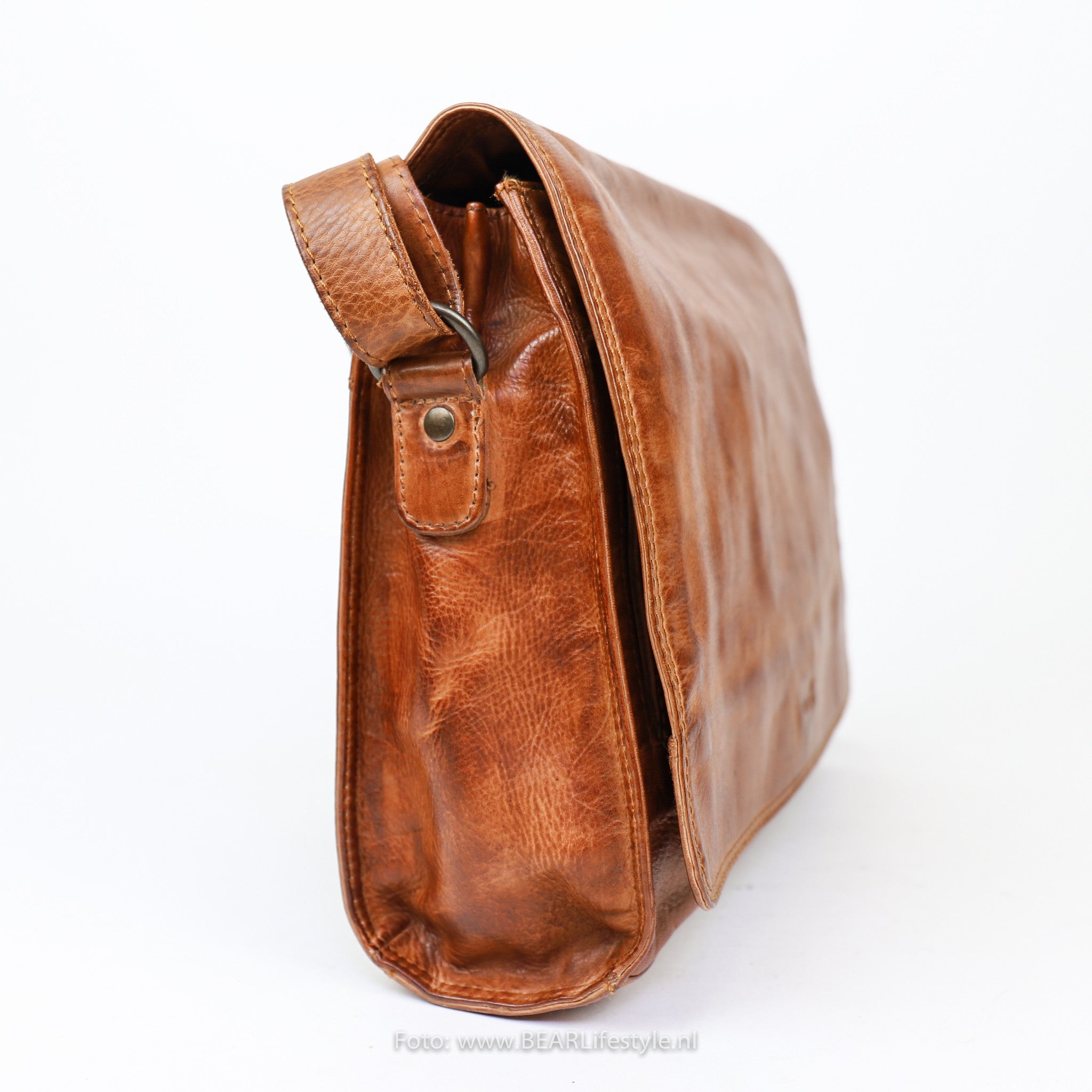 Shoulder bag 'Hanna' cognac - CL 40027