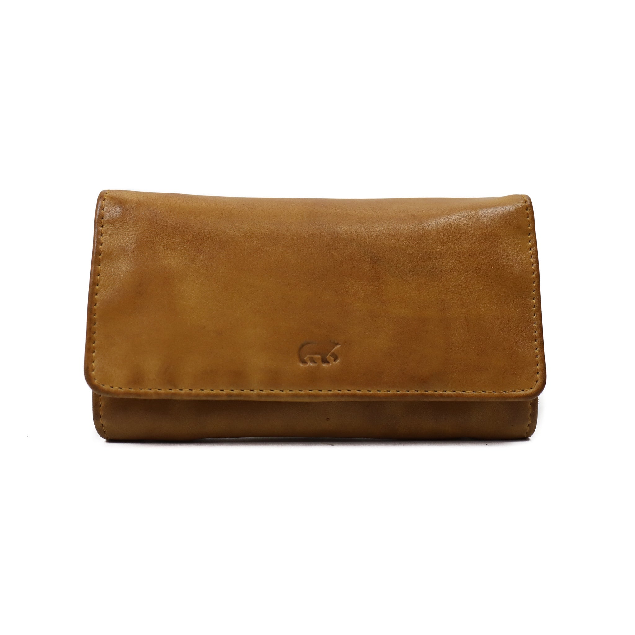 Wrap wallet 'Noor' yellow ocher - CL 9918