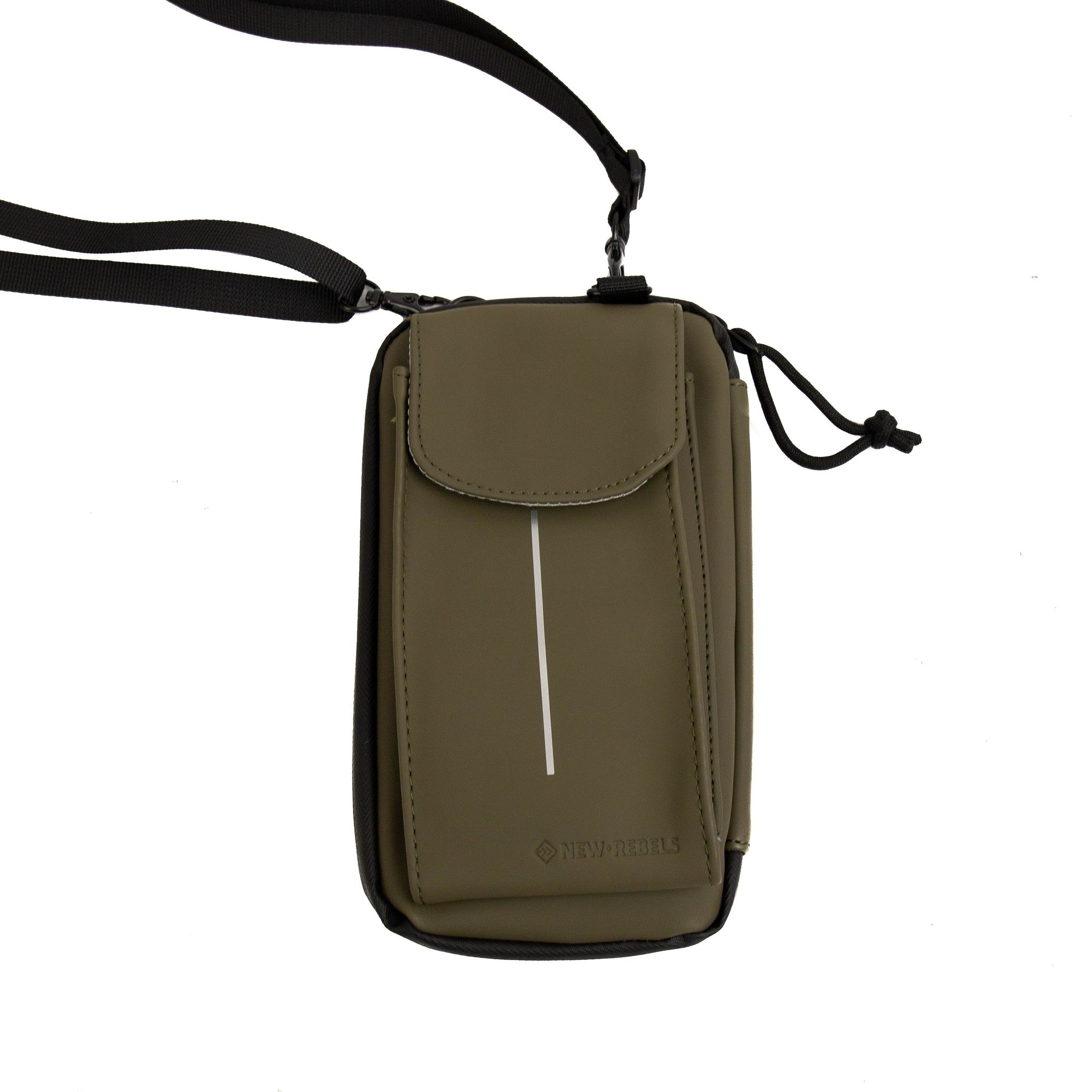 Phone bag 'Mart' olive green