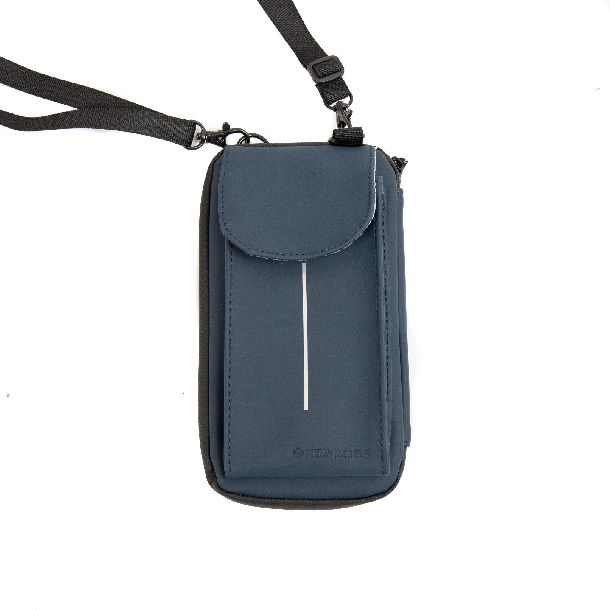 Telefoontasje 'Mart' donkerblauw