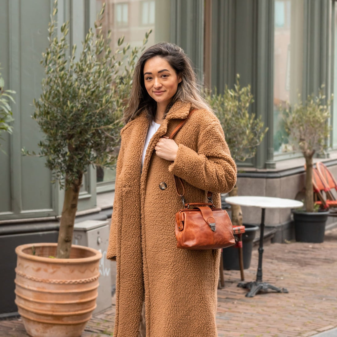 Mini dokterstasje 'Julia' M cognac