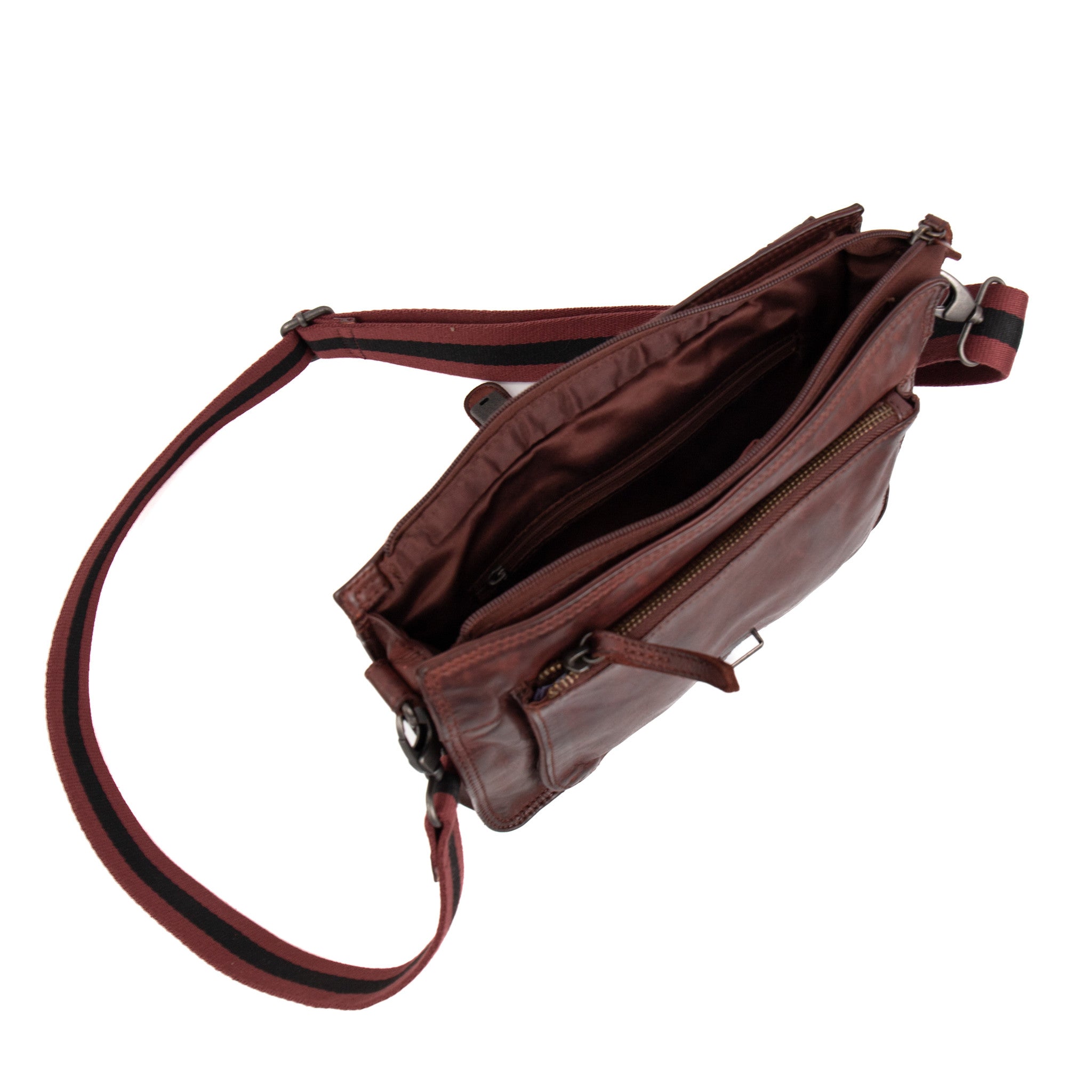 Shoulder bag 'Elena' burgundy - CL 42691