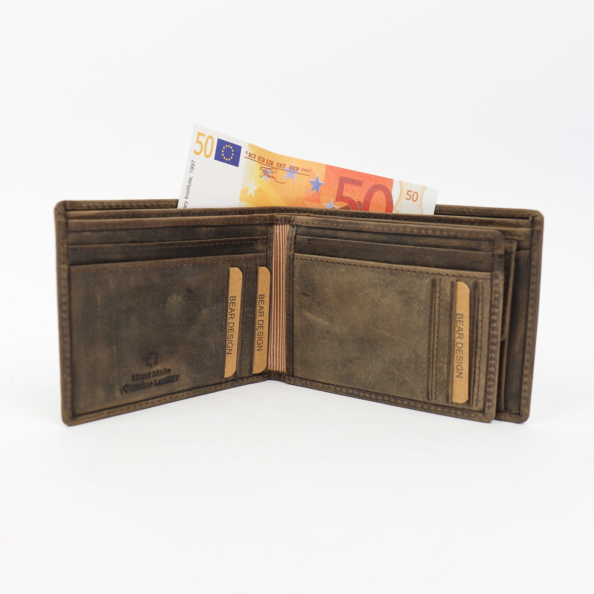 Billfold 'Floris' bruin