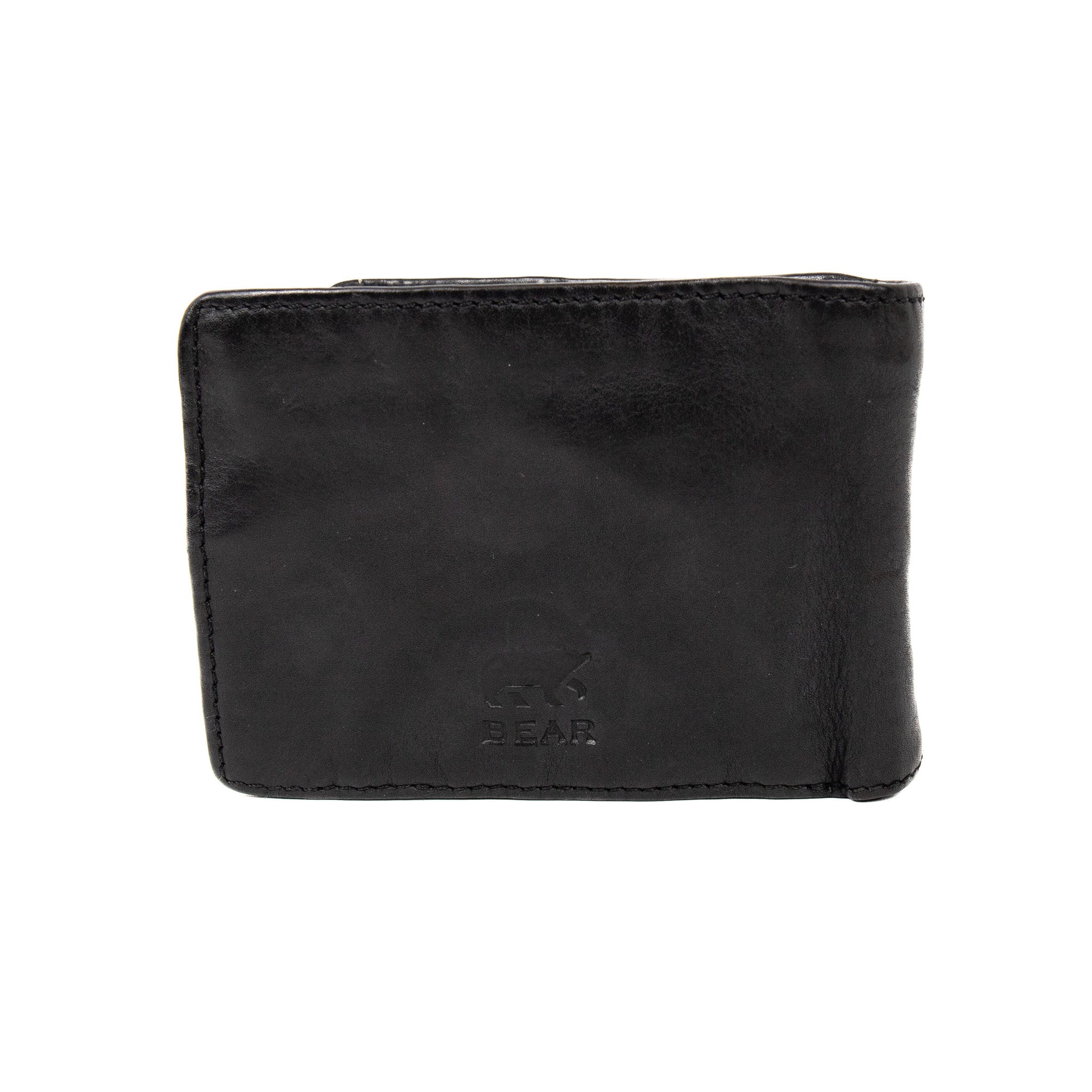 Herenportemonnee/billfold 'Joep' zwart
