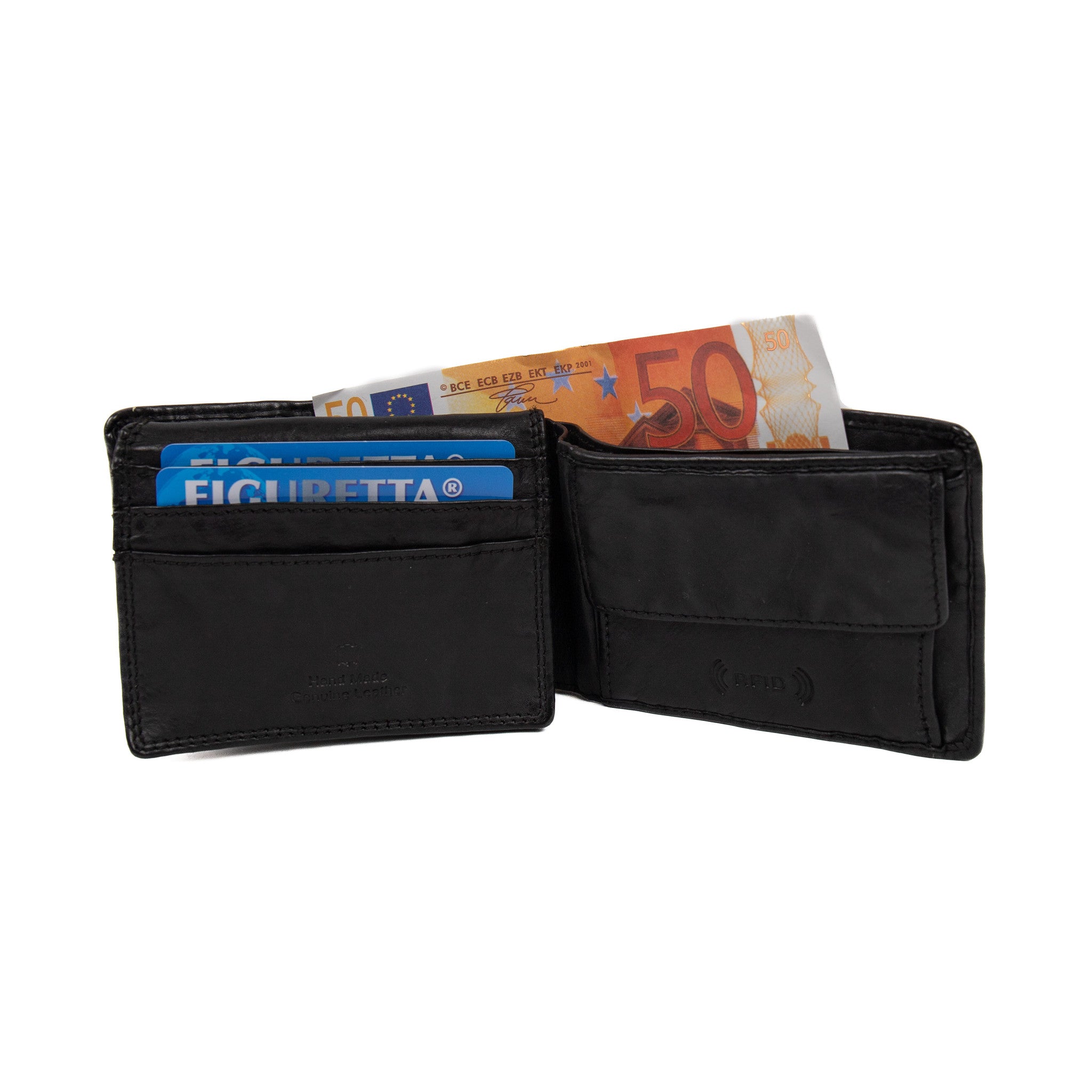 Billfold 'Joep' zwart