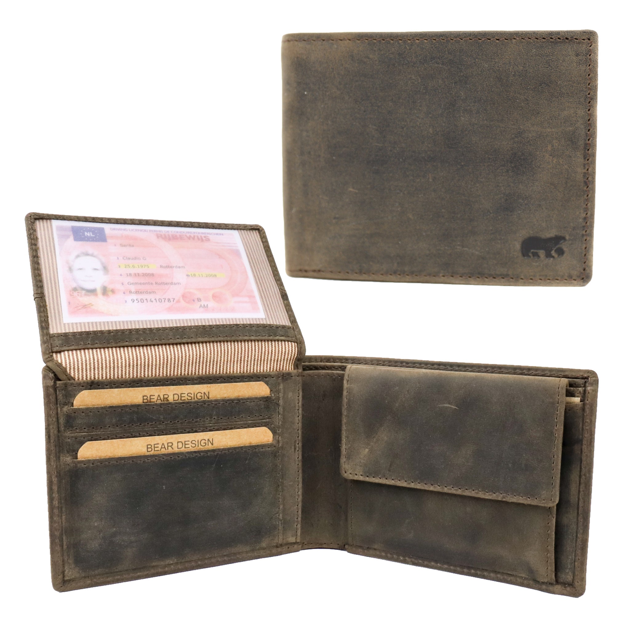 Billfold 'Joep' bruin