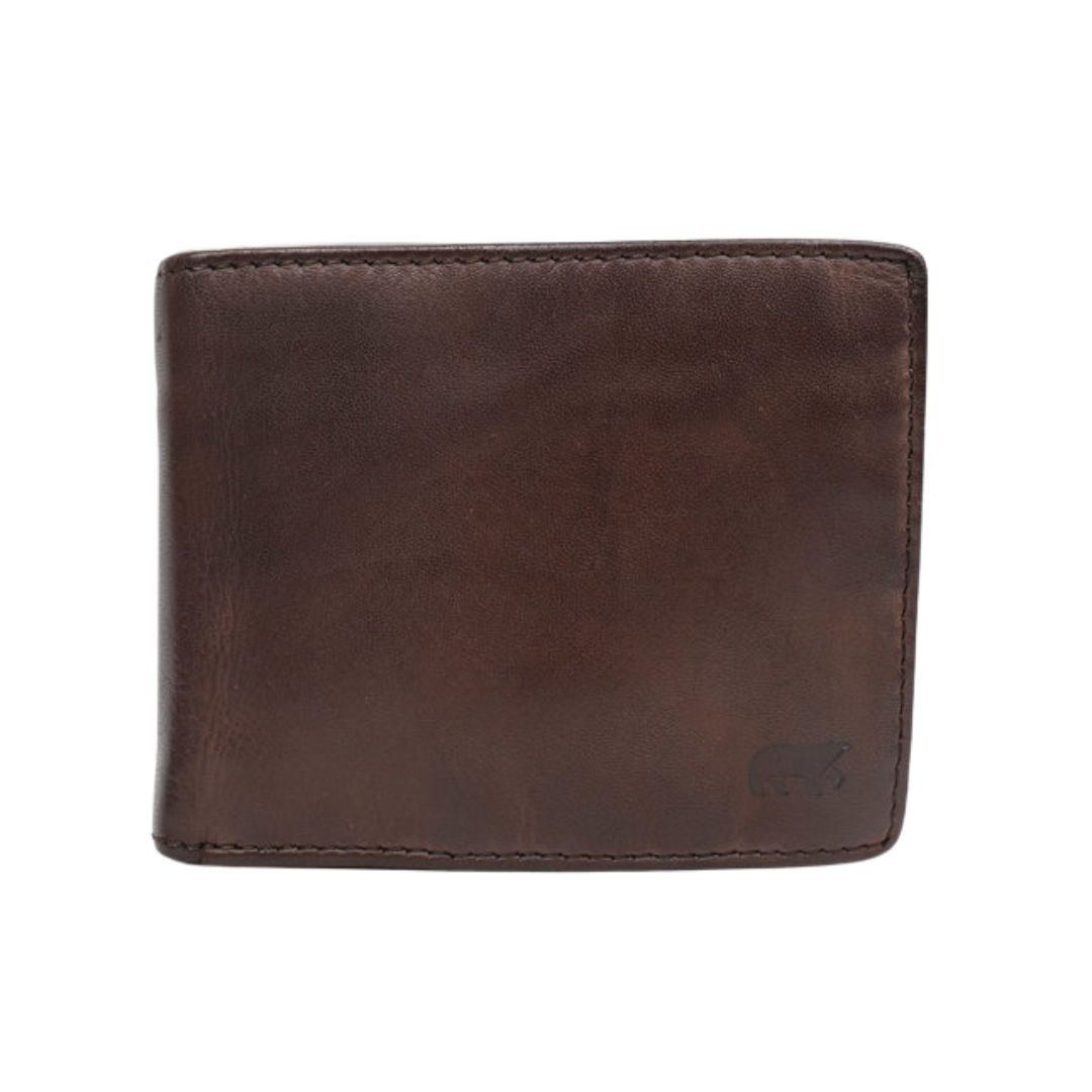 Billfold 'Lucas' dark brown