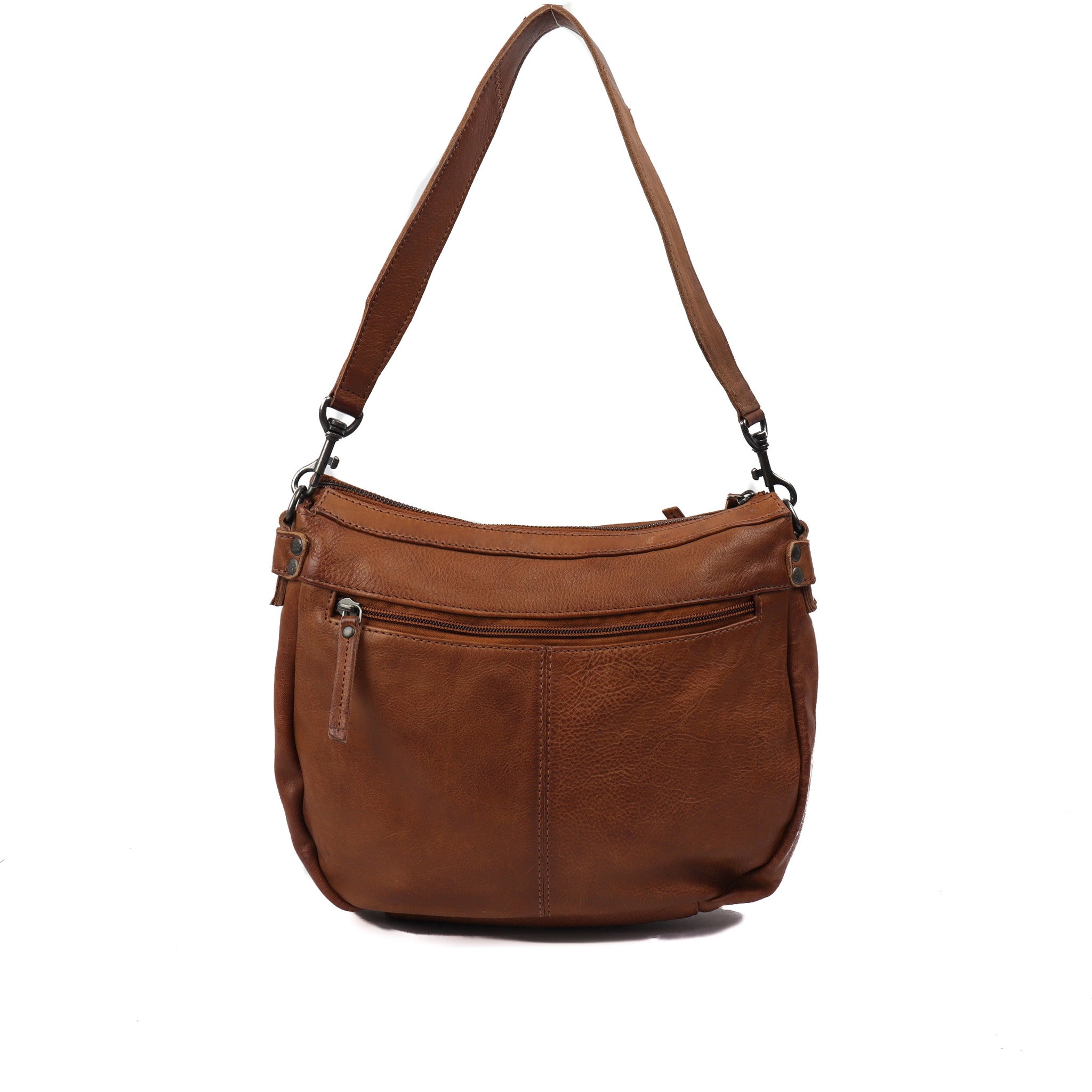 Pouch bag 'Tania' cognac