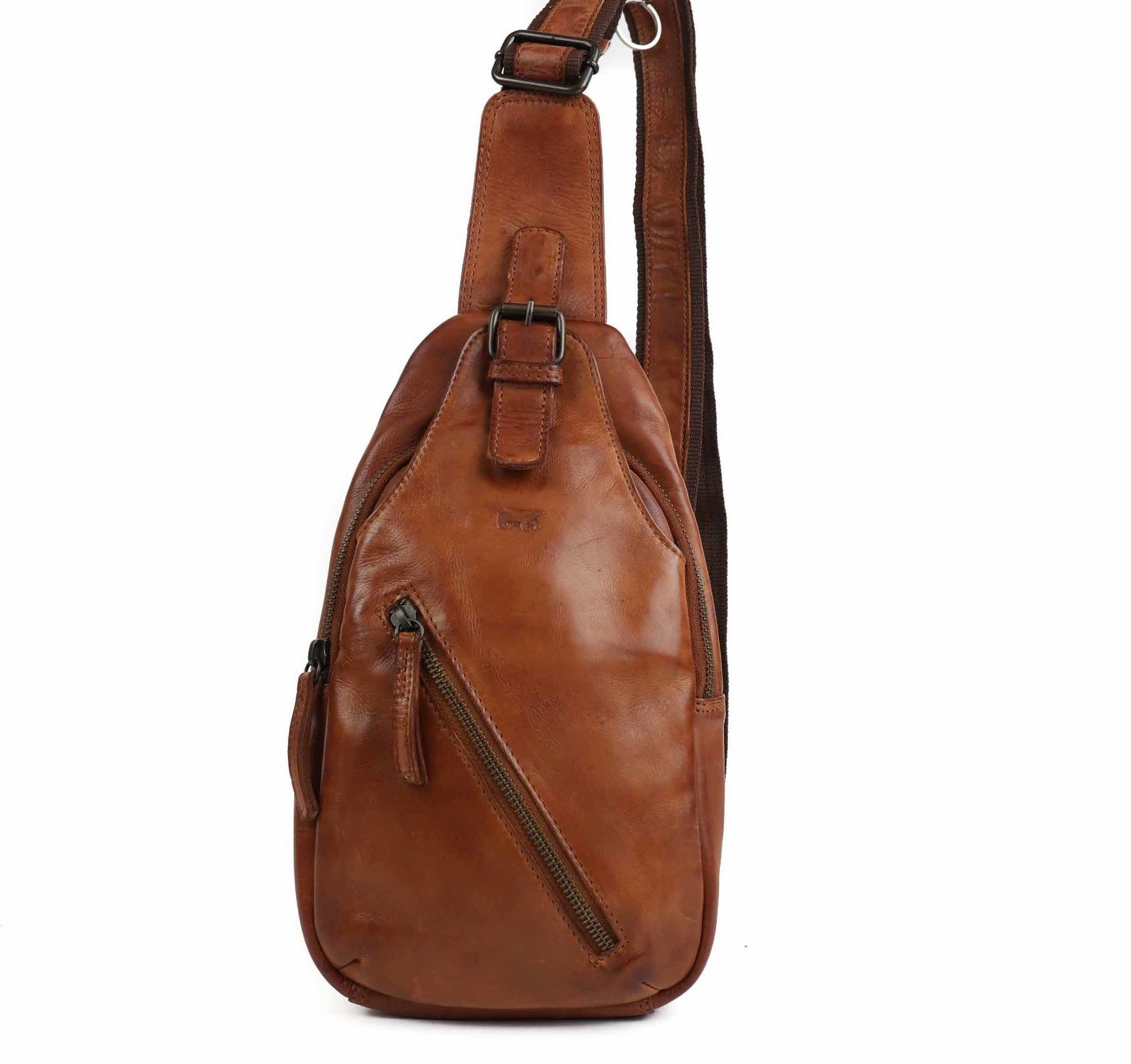 Crossbody tas 'Daley' cognac