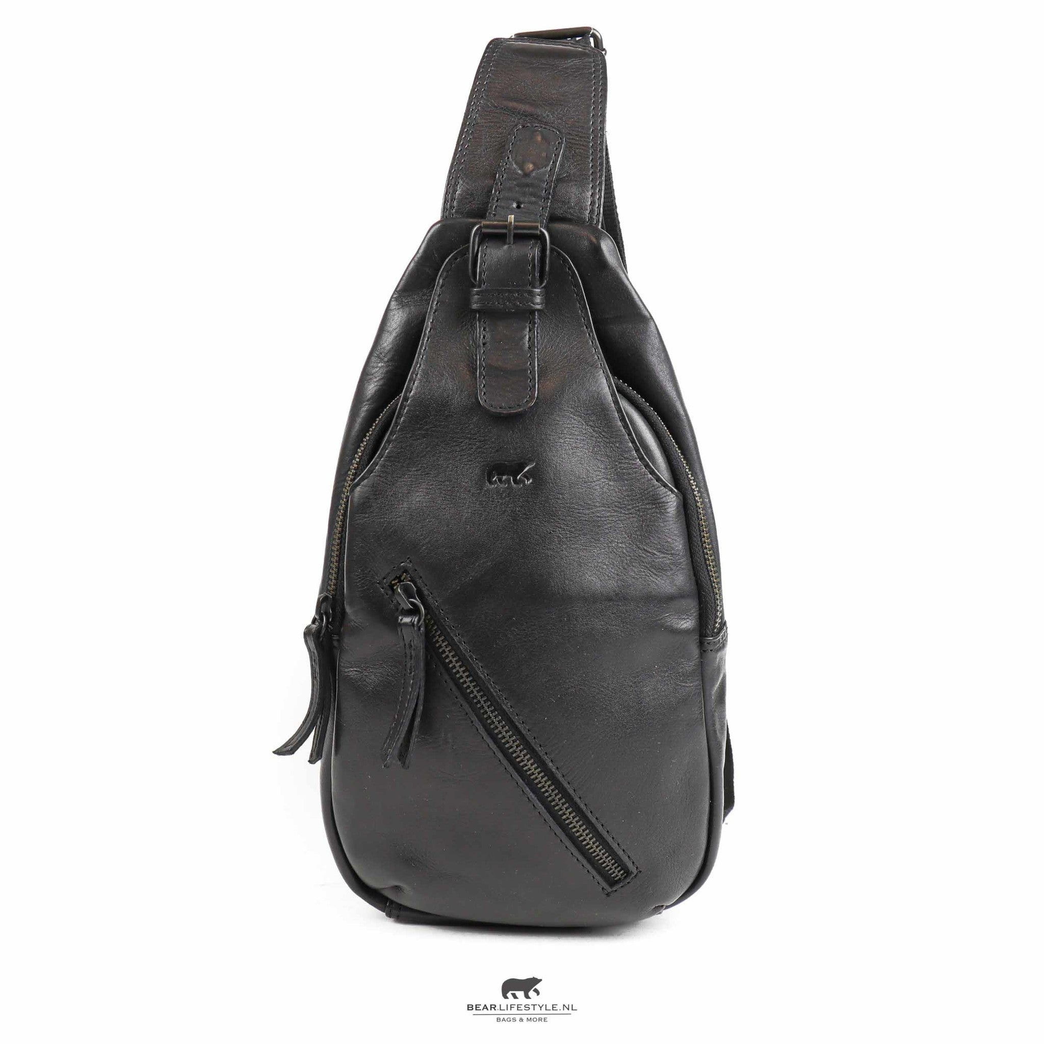 Crossbody tas 'Daley' zwart