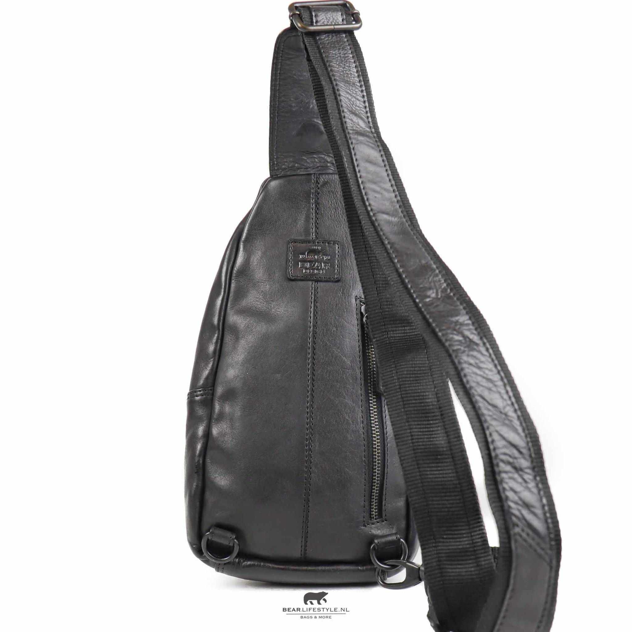 Crossbody tas 'Daley' zwart