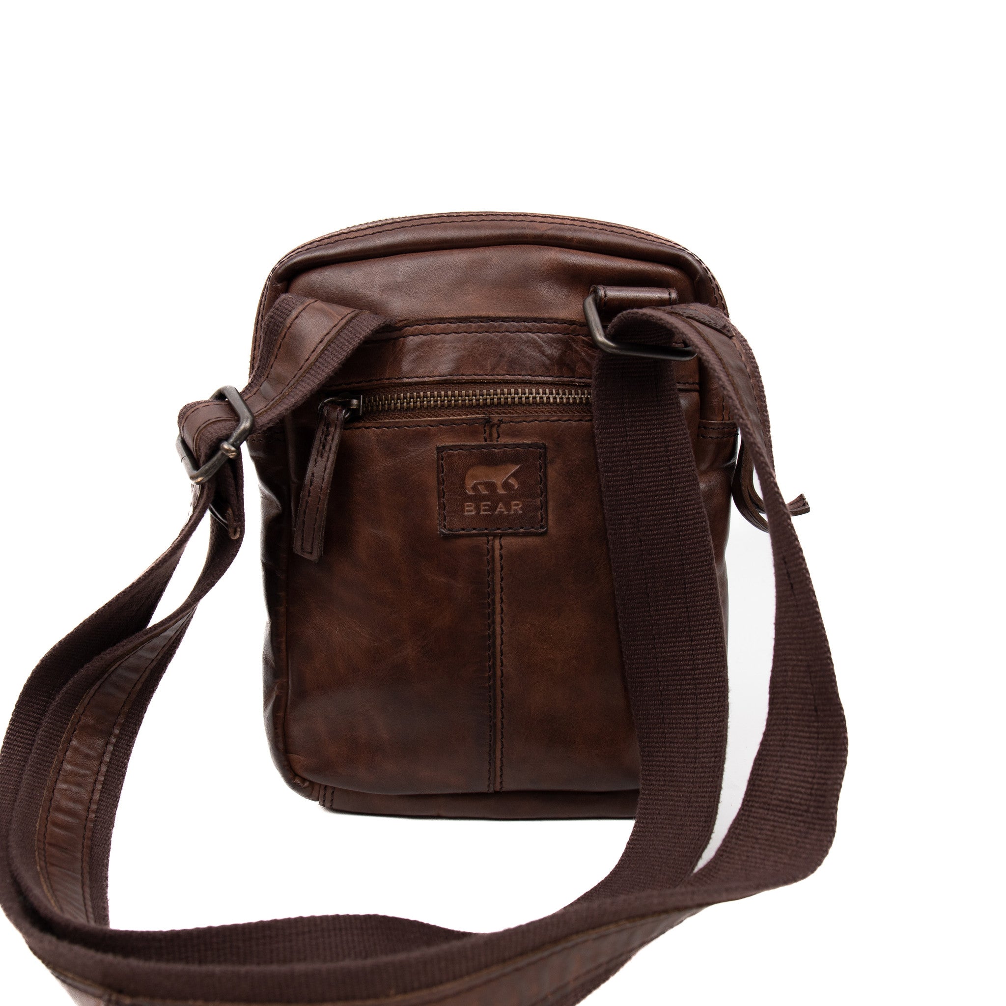 Crossbody tas 'Sasha' donkerbruin