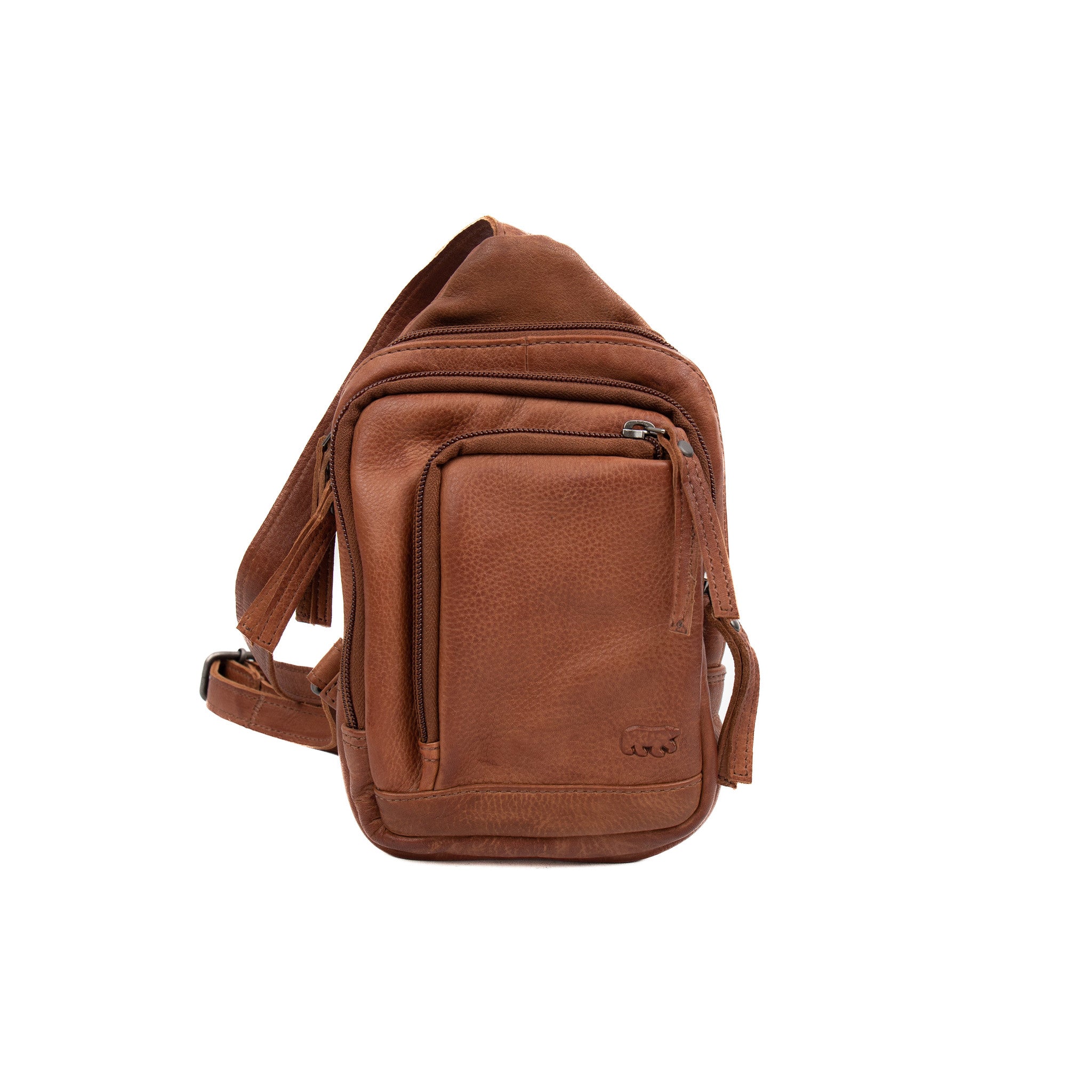 Crossbody tasje 'Katinka' cognac