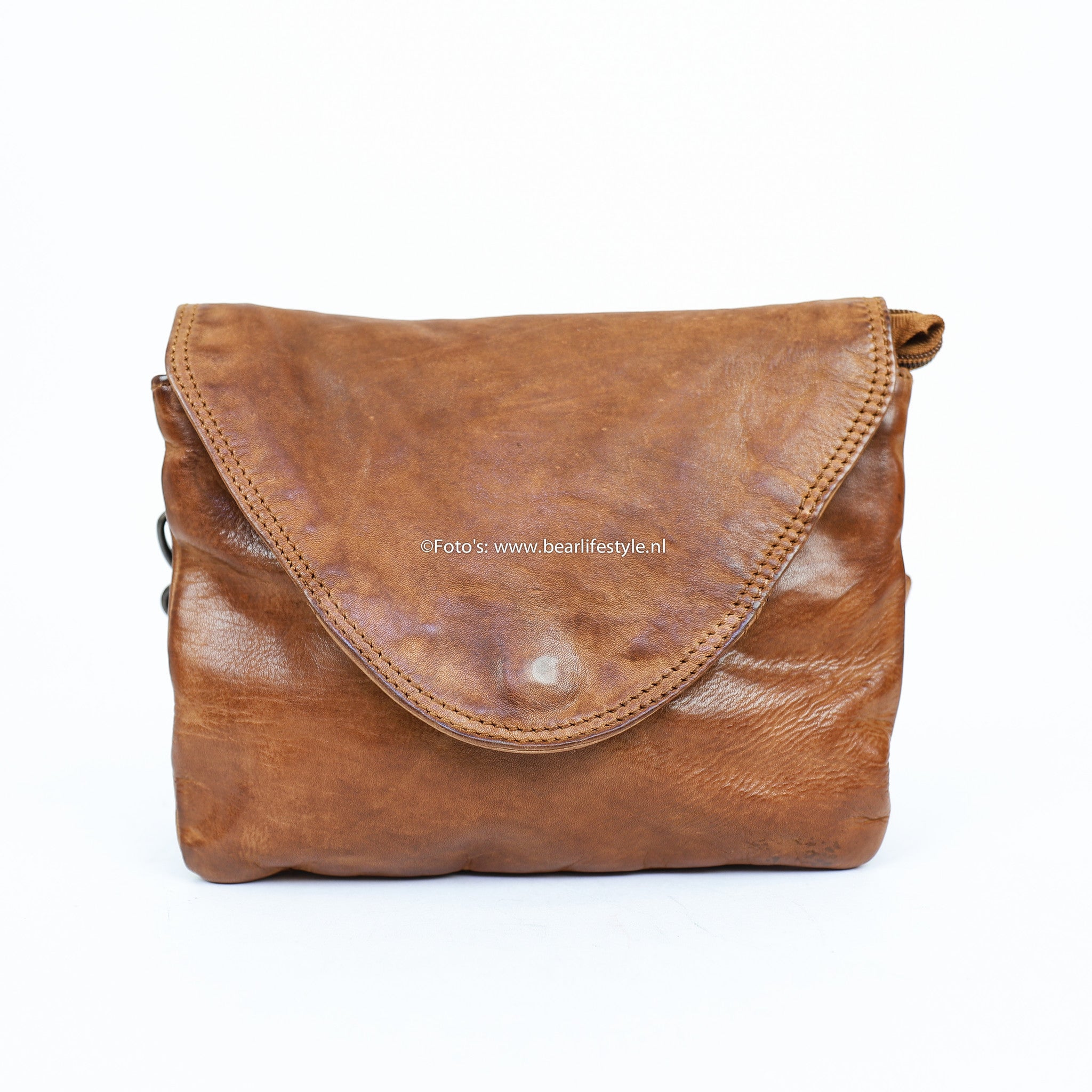 Envelope bag 'Mai' cognac
