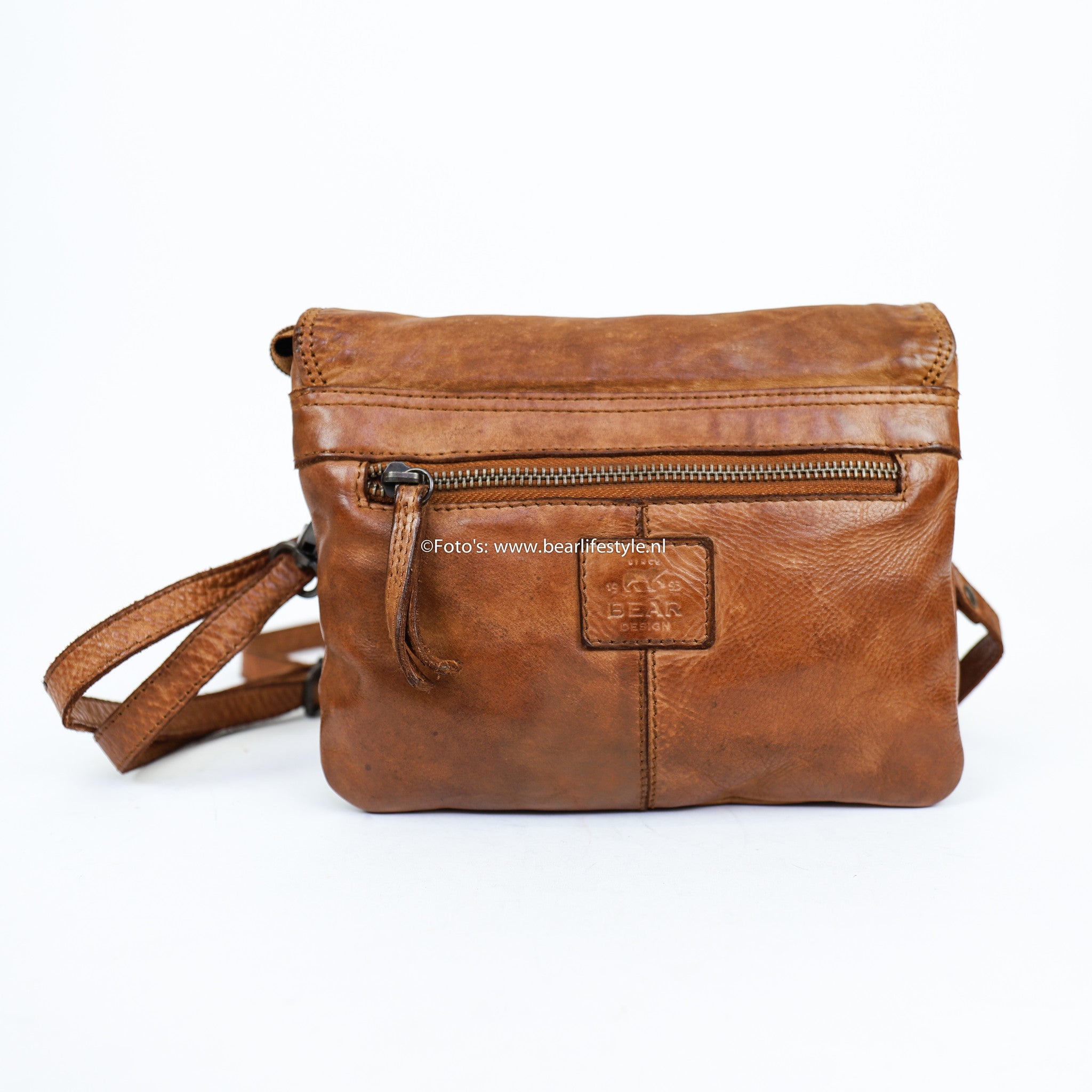 Envelope bag 'Mai' cognac