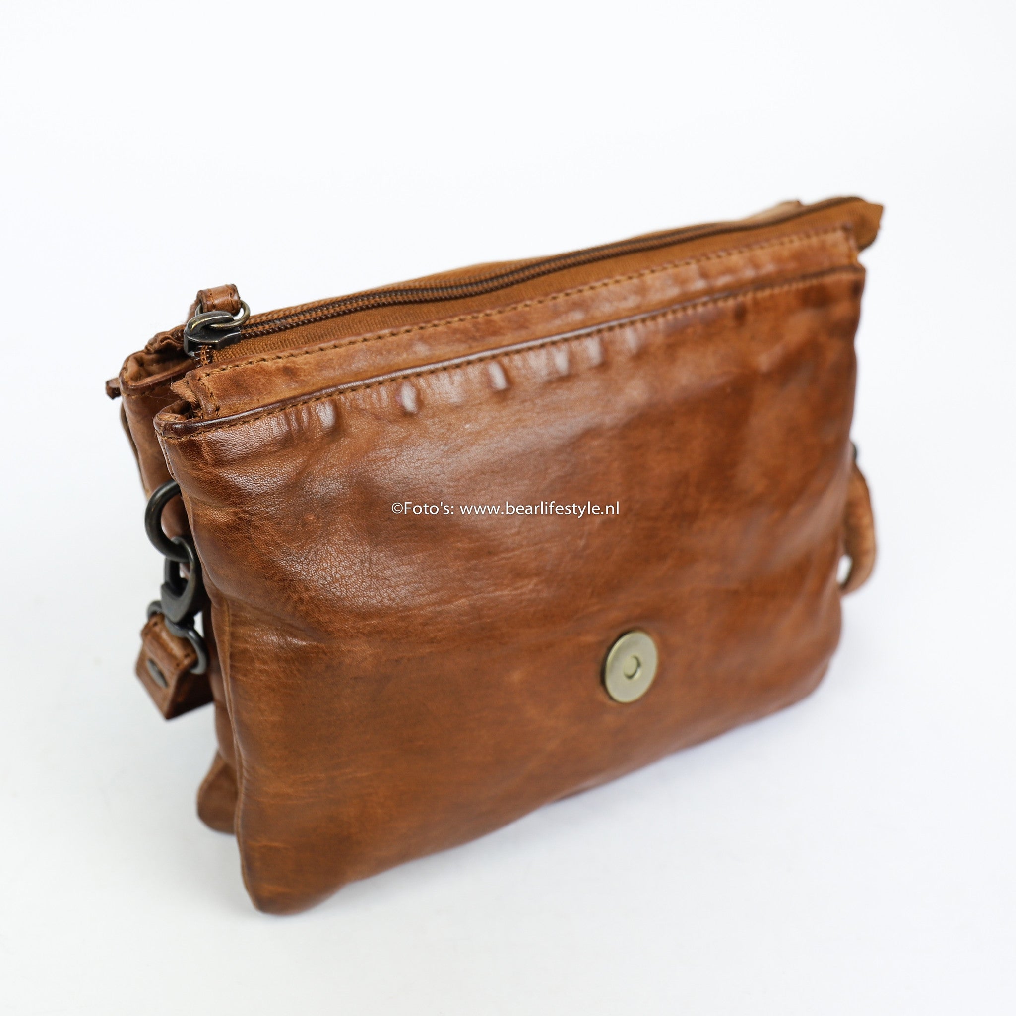Envelope bag 'Mai' cognac