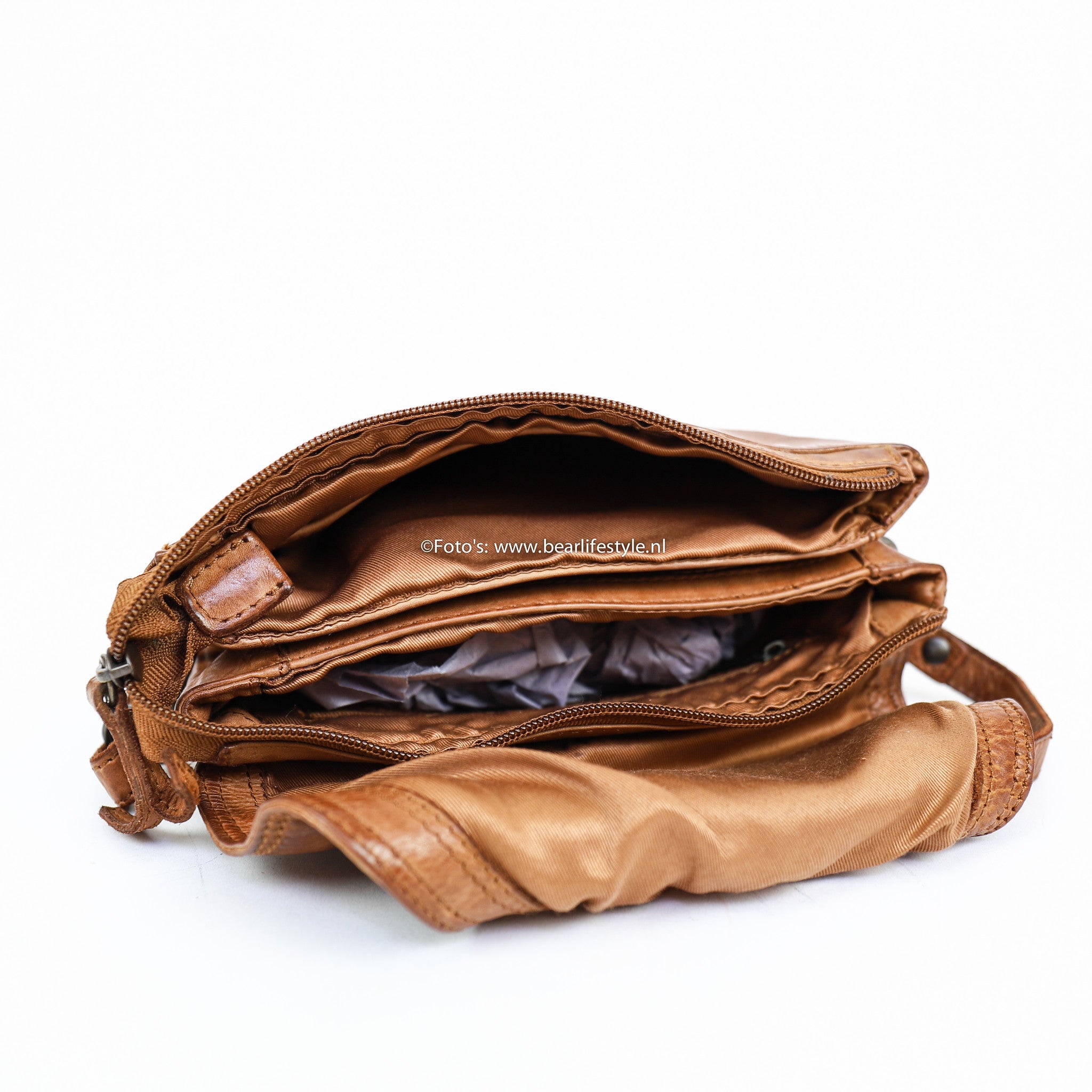 Envelope bag 'Mai' cognac
