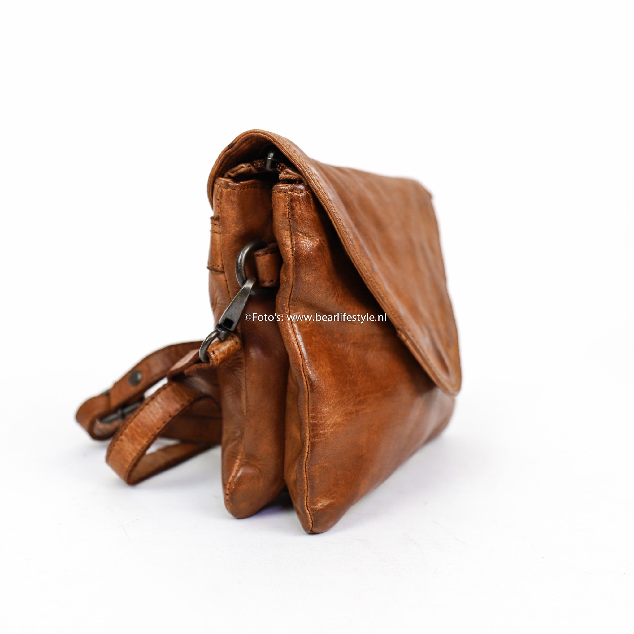 Envelope bag 'Mai' cognac