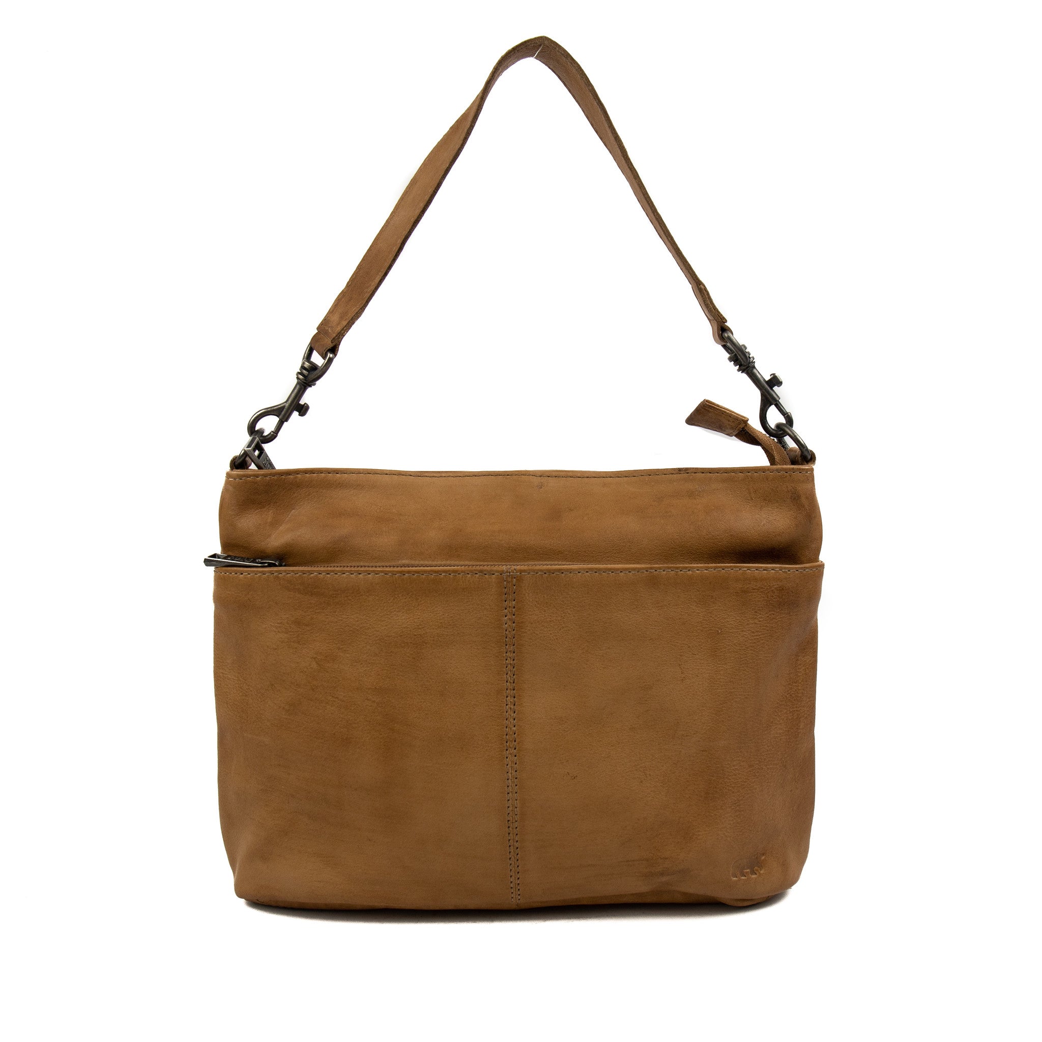 Hand/shoulderbag 'Angelica' taupe