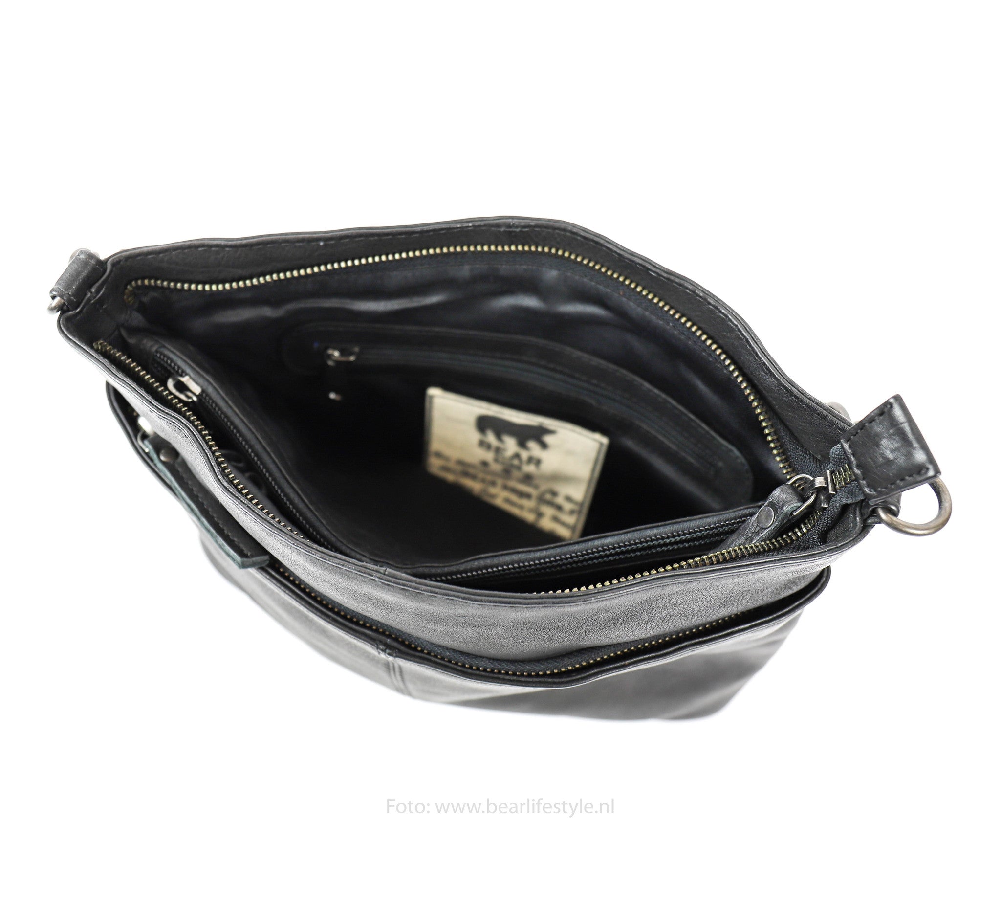 Hand/shoulder bag 'Angelica' black