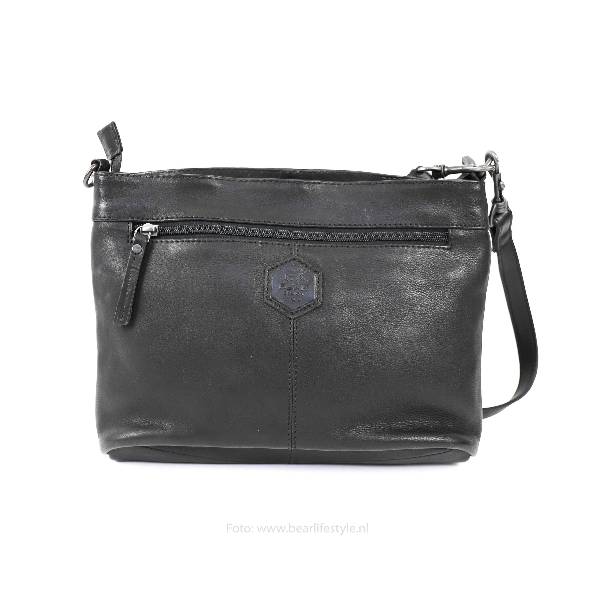 Hand/shoulder bag 'Angelica' black